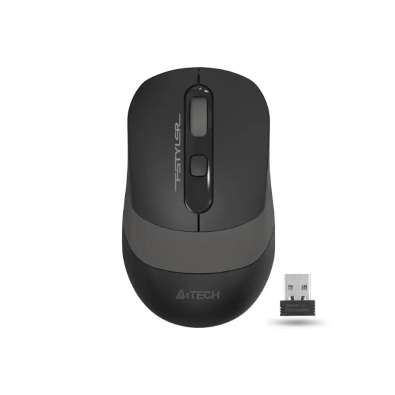 A4tech FG10S (Grey) Fstyler 2.4G Wireless Silent Click Mouse USB (Grey)  thumbnail 5