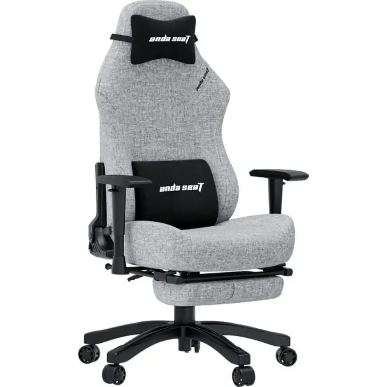 ANDA SEAT LUNA PRO WITH FOOTREST (GREY FABRIC) - Main Image ANDA SEAT LUNA PRO WITH FOOTREST (GREY FABRIC) - Main Image