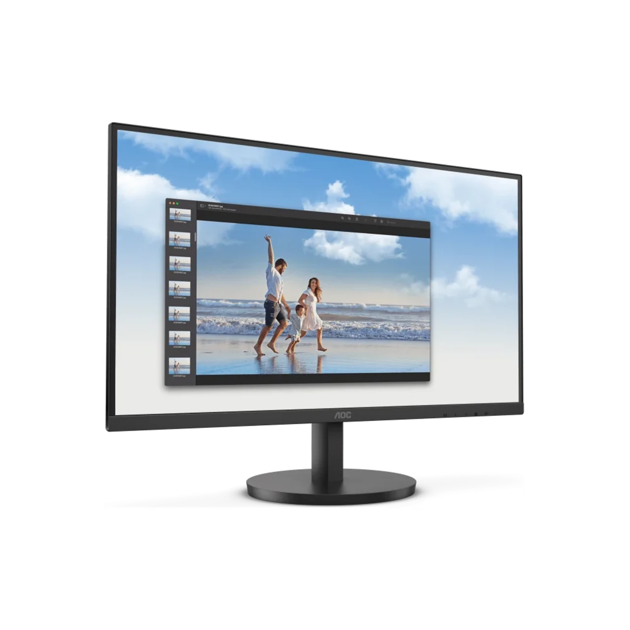 AOC 3-SIDED FRAMELESS LED 21.5” 22B3HM - Main Image