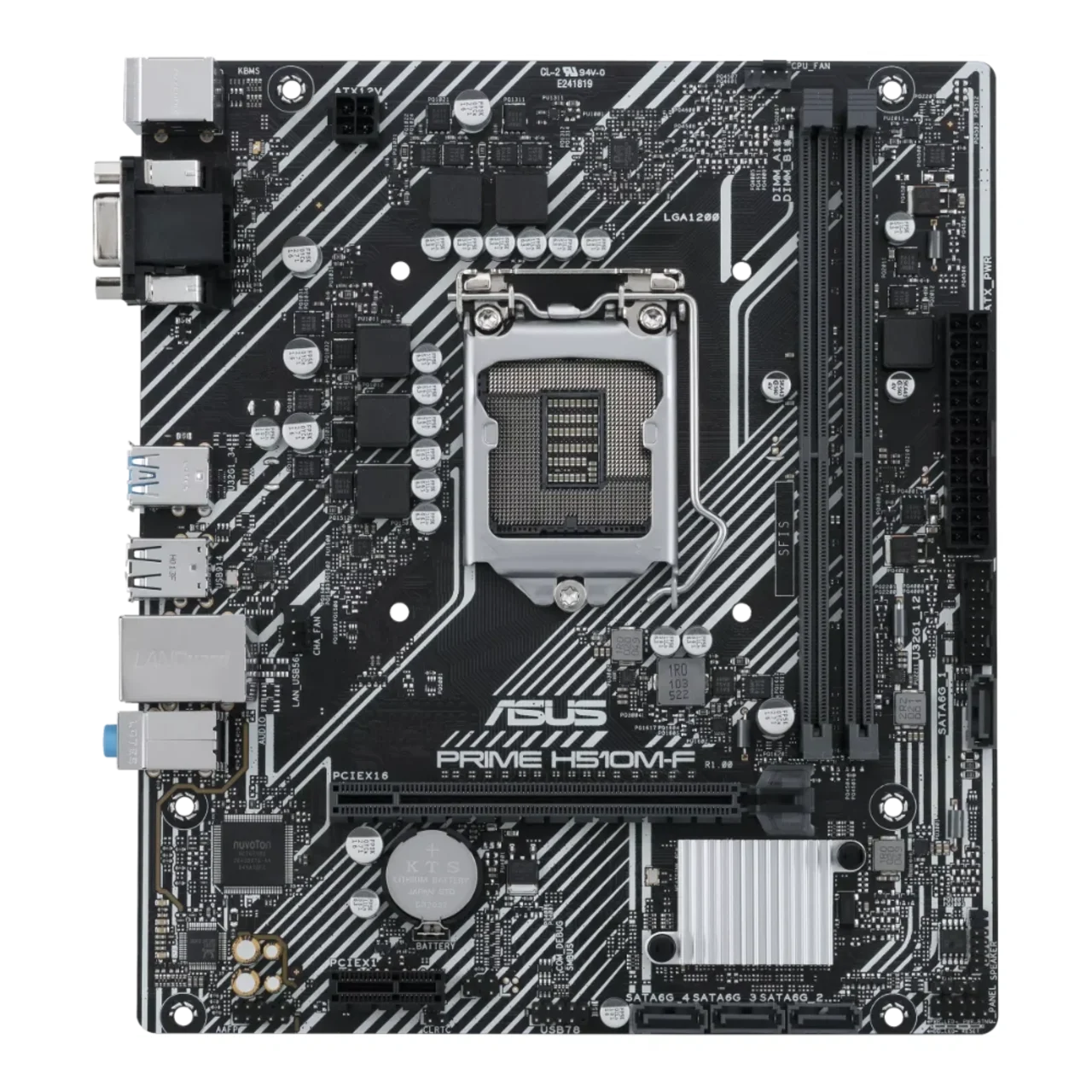 ASUS PRIME H510M-F D4 - Main Image