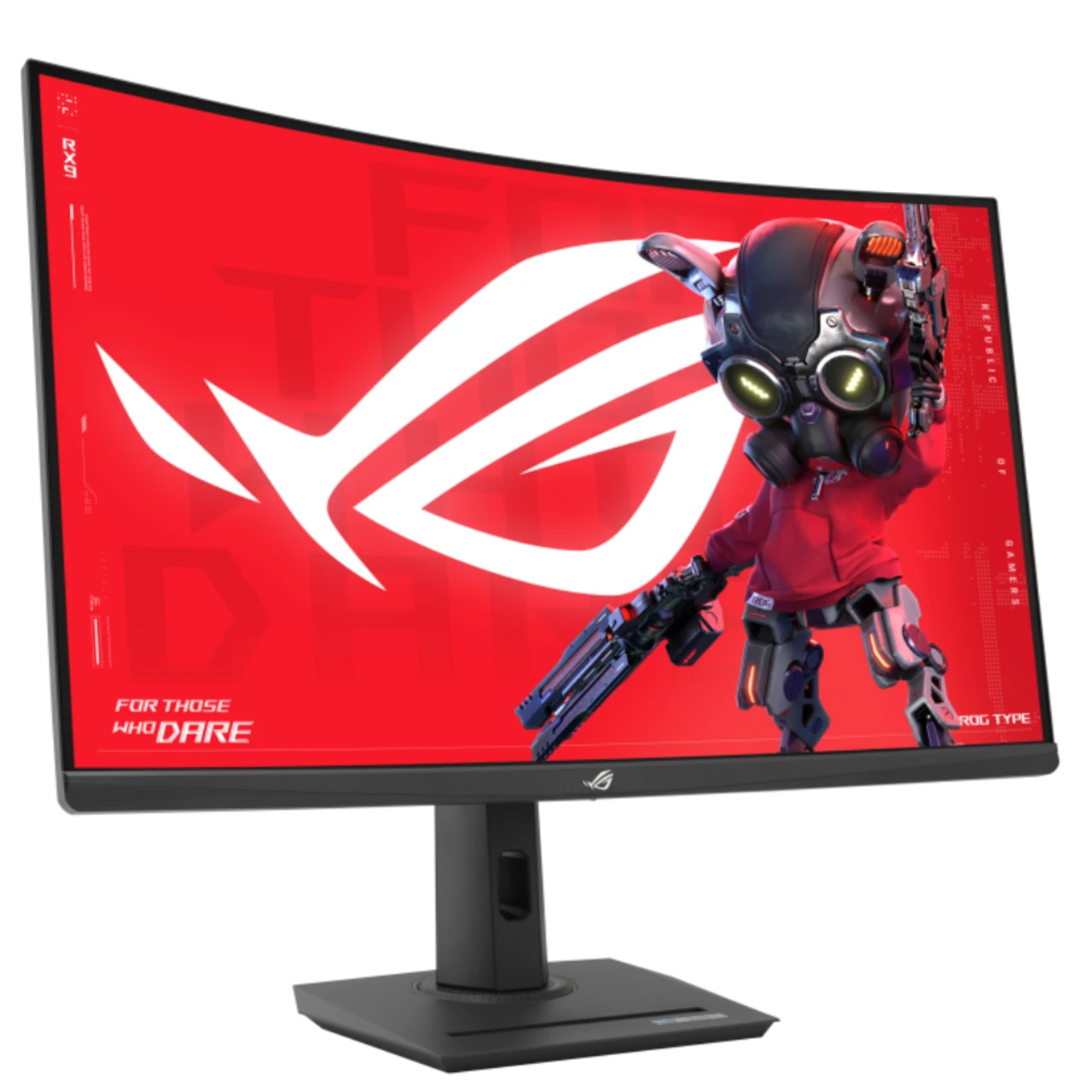 Asus XG32WCS (VA Panel, Res: 2560X1440, 180Hz, 1ms GTG, Curved) 2K thumbnail 4