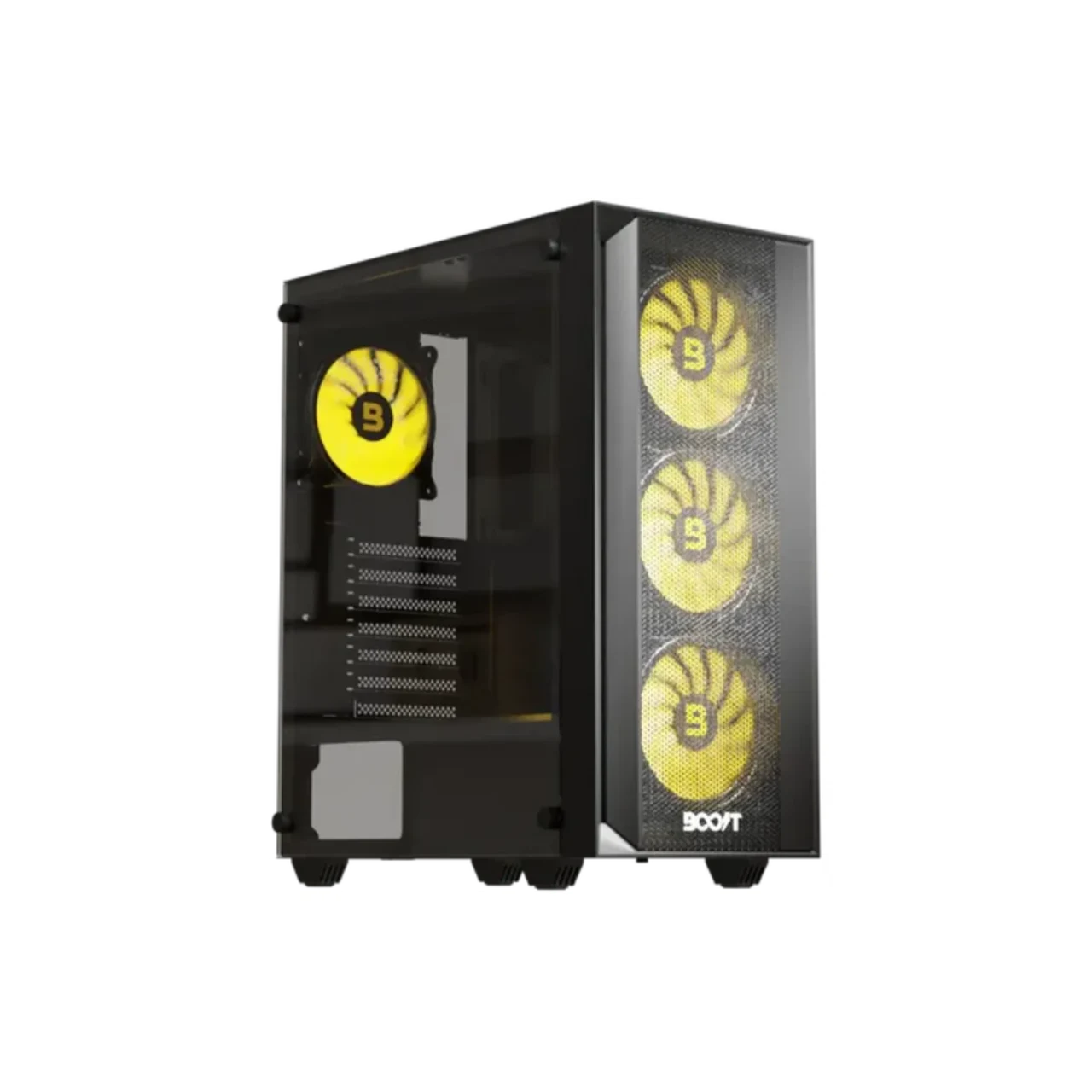 Boost Enclosure Pro Series P200 with 4 ARGB Fans 3 Boost Enclosure Pro Series P200 with 4 ARGB Fans thumbnail 3