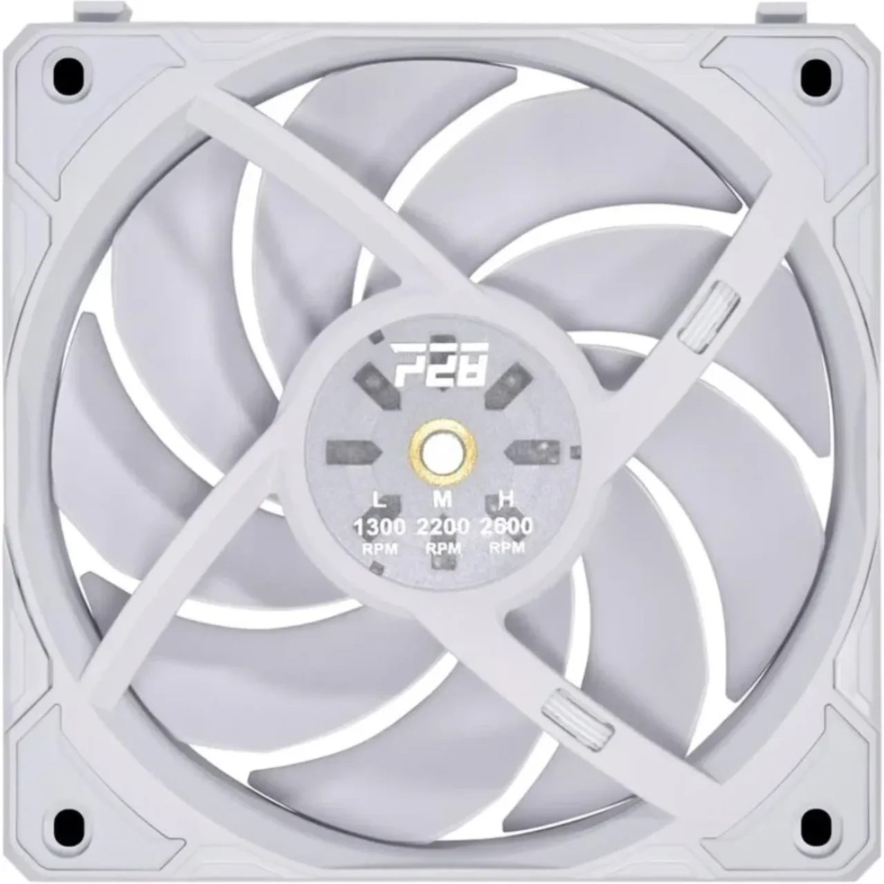 Lian Li UNI FAN P28 Case Fan (White, 3-Pack) - Main Image Lian Li UNI FAN P28 Case Fan (White, 3-Pack) - Main Image