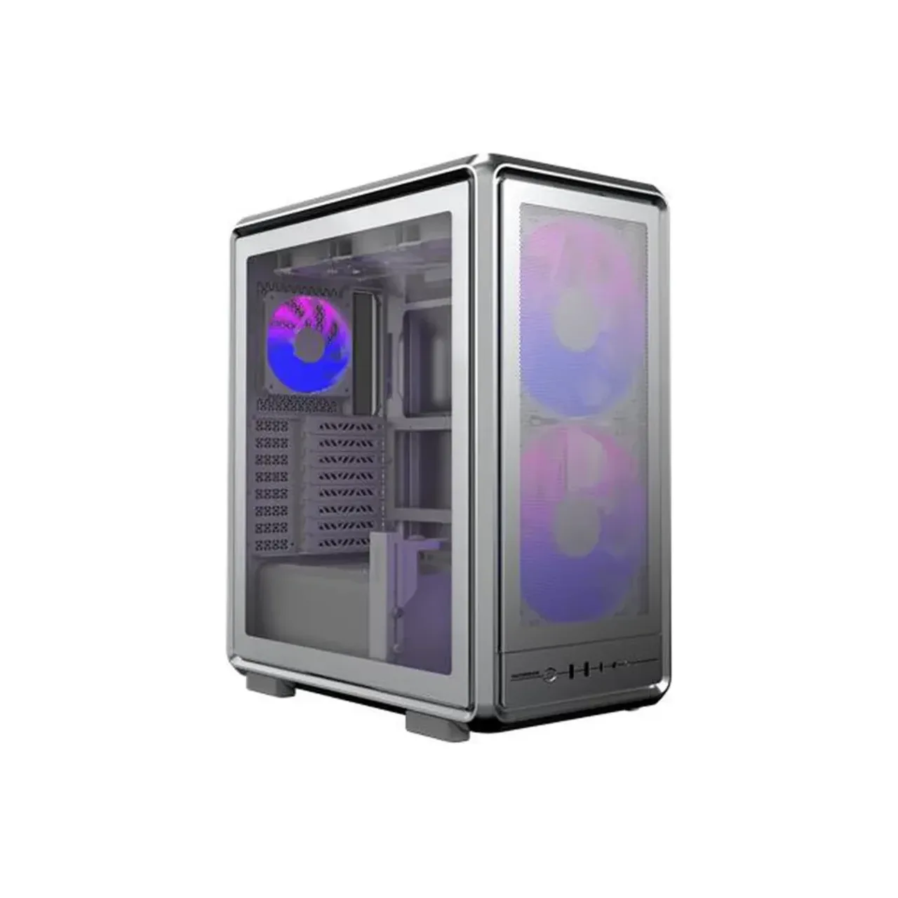 COOLER MASTER MasterFrame 500 Mesh Silver ARGB - Main Image COOLER MASTER MasterFrame 500 Mesh Silver ARGB - Main Image