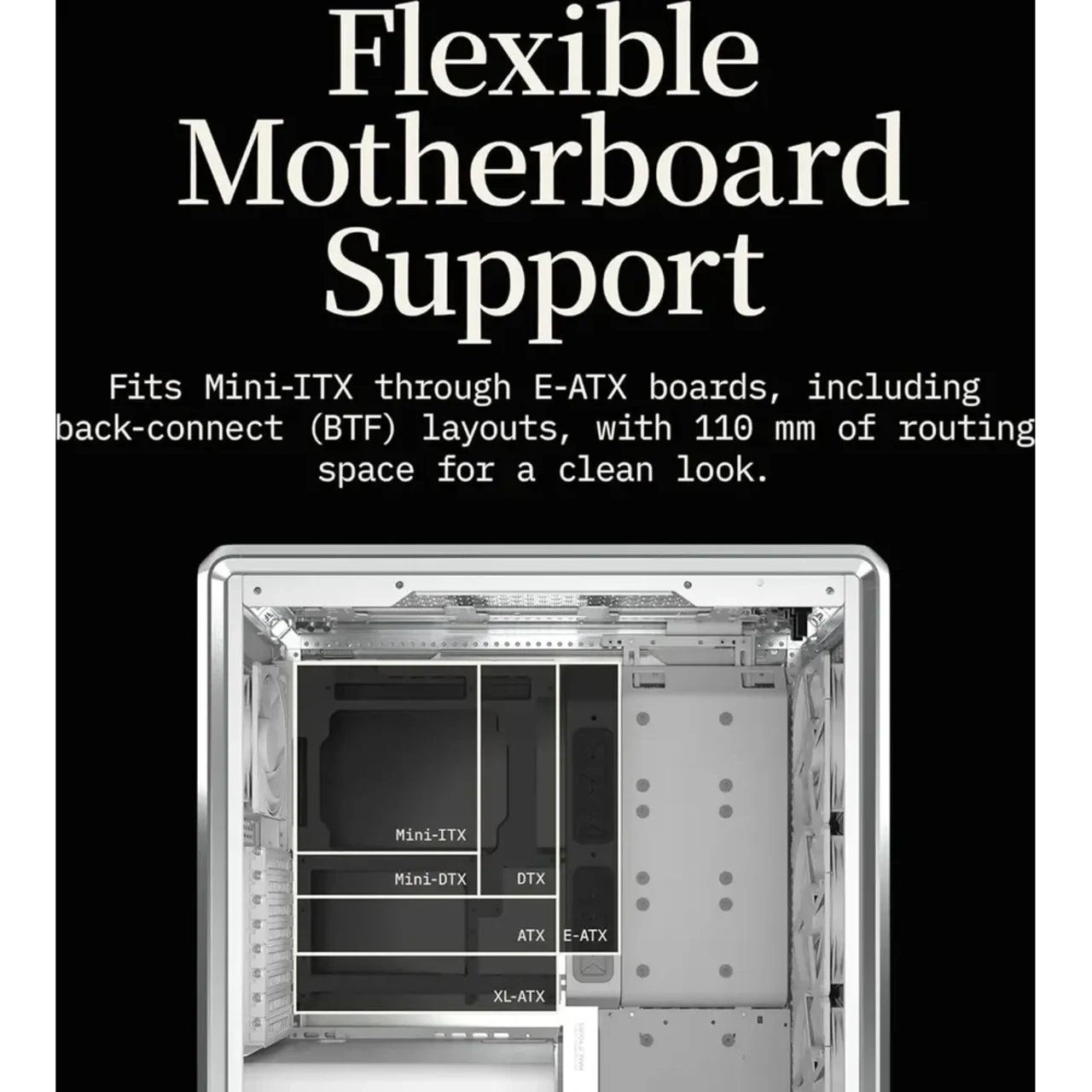 COOLER MASTER MasterFrame 600 Silver - Main Image COOLER MASTER MasterFrame 600 Silver - Main Image