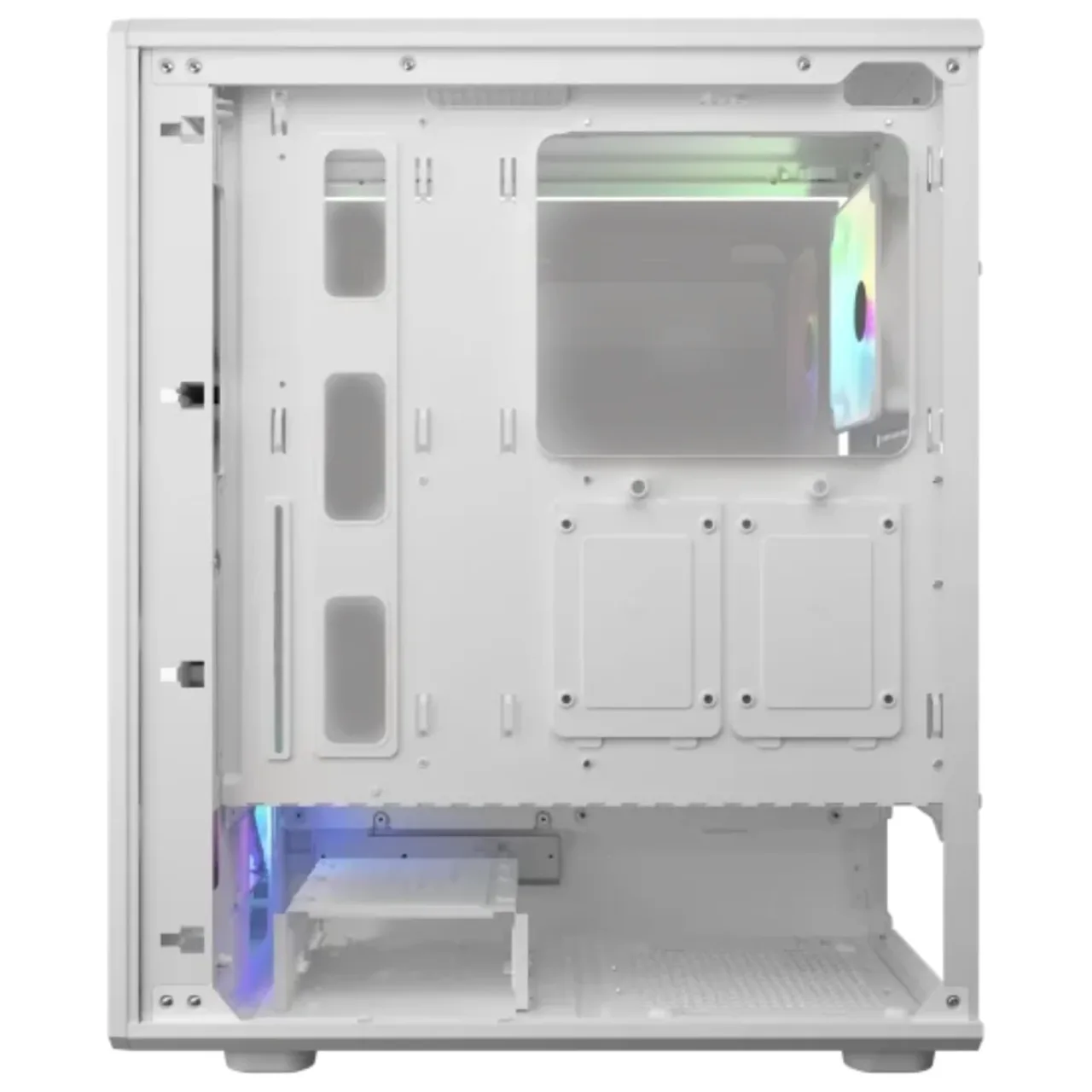 COUGAR Airface Pure RGB Compact ATX Mid Tower - White 2 COUGAR Airface Pure RGB Compact ATX Mid Tower - White thumbnail 2