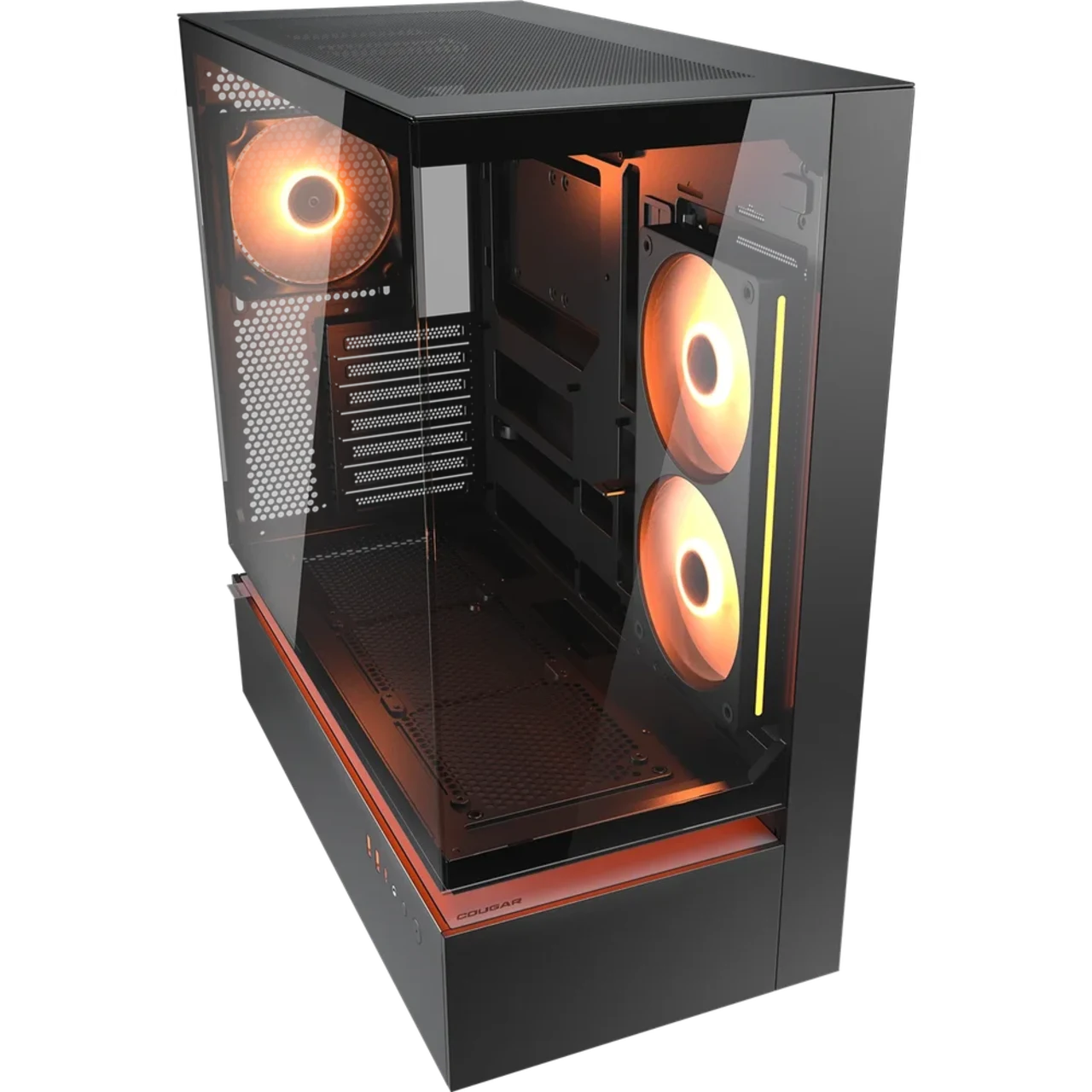 COUGAR CFV235 Series Mid Tower Float In From Flow In Function - Black 3 COUGAR CFV235 Series Mid Tower Float In From Flow In Function - Black thumbnail 3
