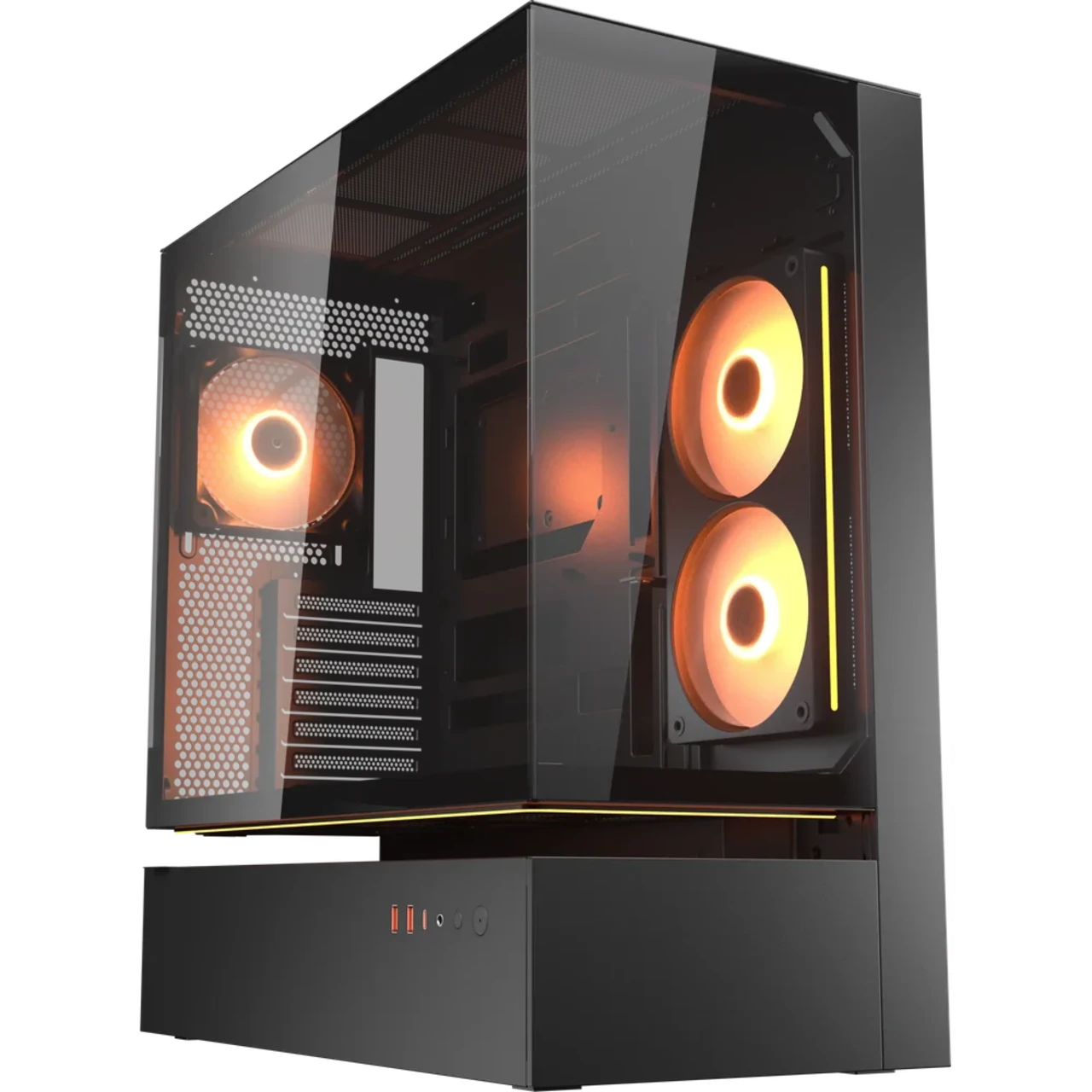 COUGAR CFV235 Series Mid Tower Float In From Flow In Function - Black 6 COUGAR CFV235 Series Mid Tower Float In From Flow In Function - Black thumbnail 6