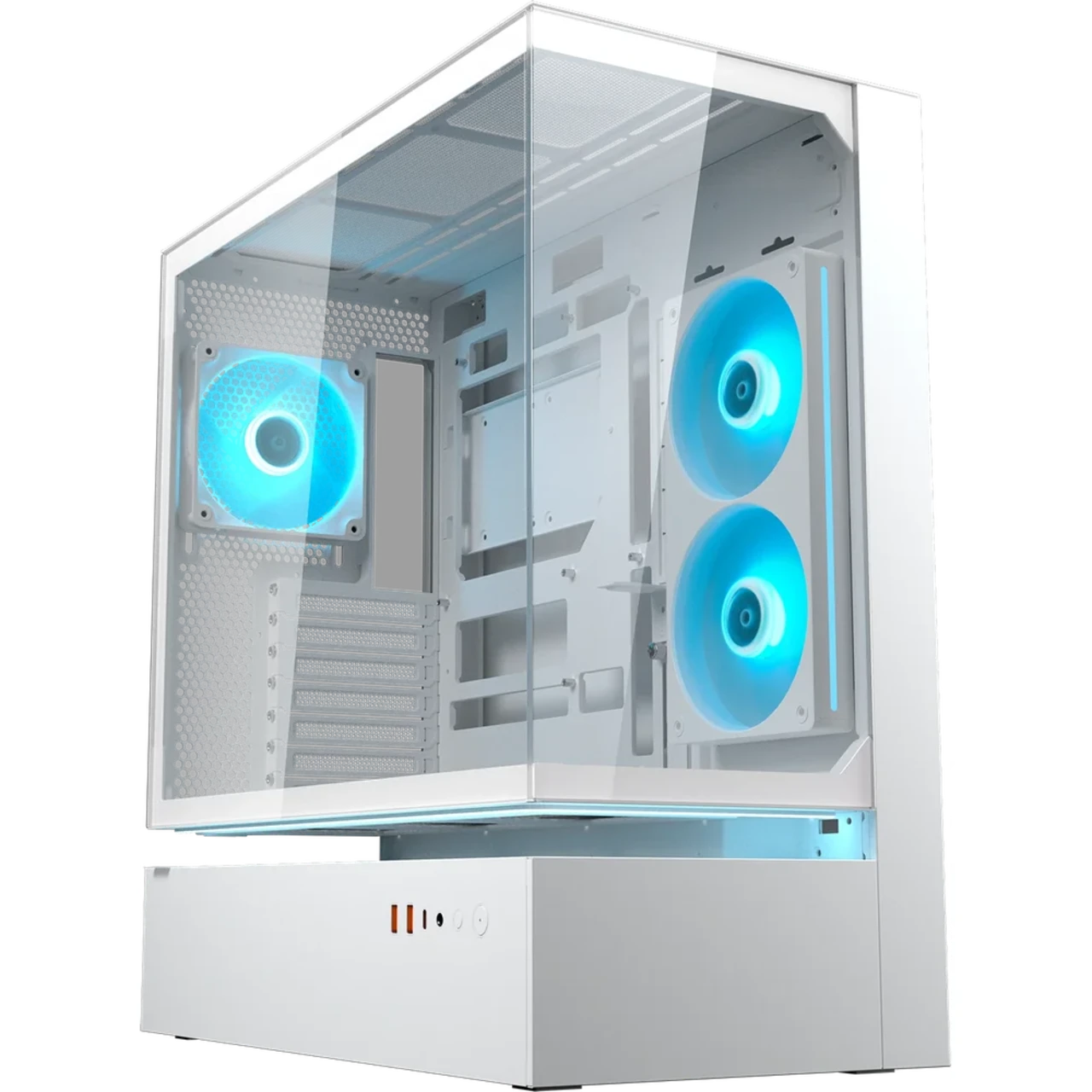 COUGAR CFV235 Series Mid Tower Float In From Flow In Function - White 6 COUGAR CFV235 Series Mid Tower Float In From Flow In Function - White thumbnail 6
