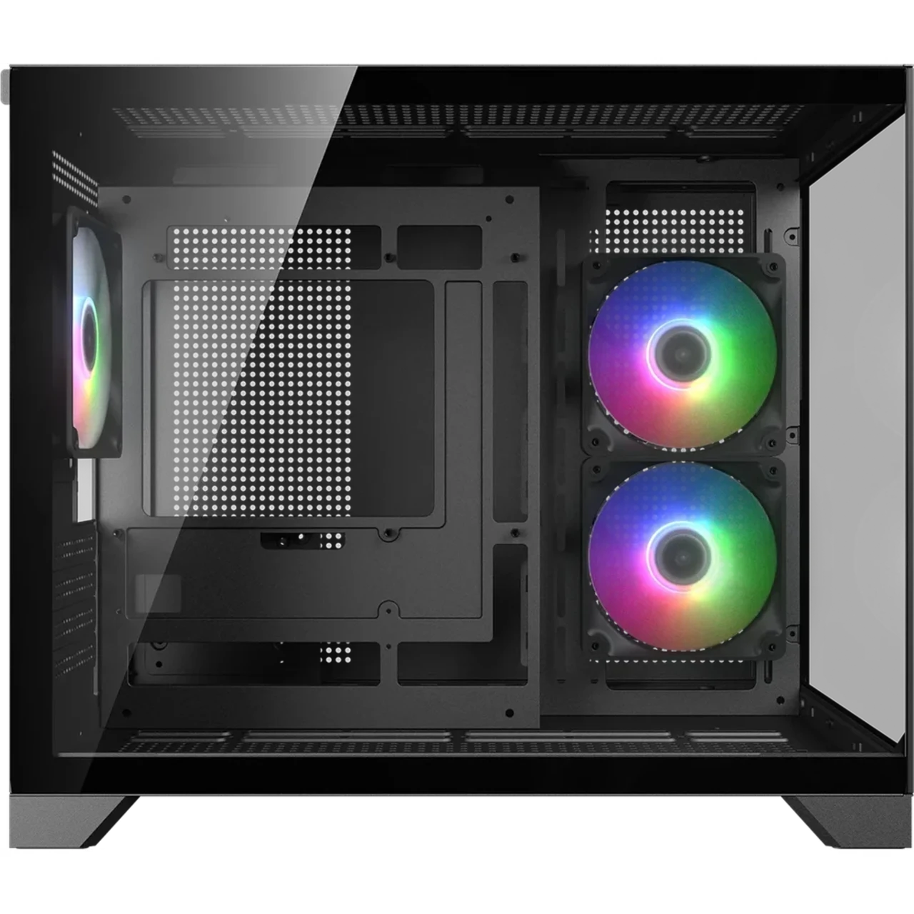 COUGAR FV150 Mini RGB Mini-Tower Case - Black - Main Image COUGAR FV150 Mini RGB Mini-Tower Case - Black - Main Image