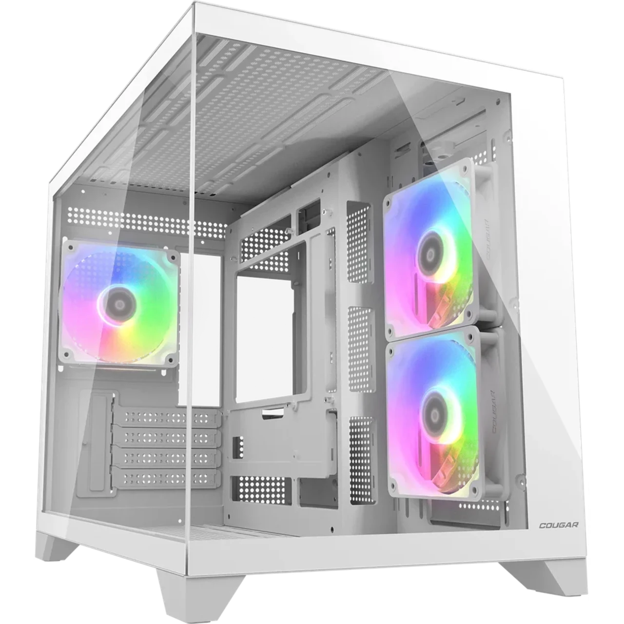 COUGAR FV150 Mini RGB Mini-Tower Case - White thumbnail 4