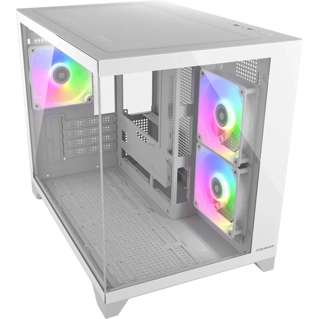 COUGAR FV150 Mini RGB Mini-Tower Case - White thumbnail 3