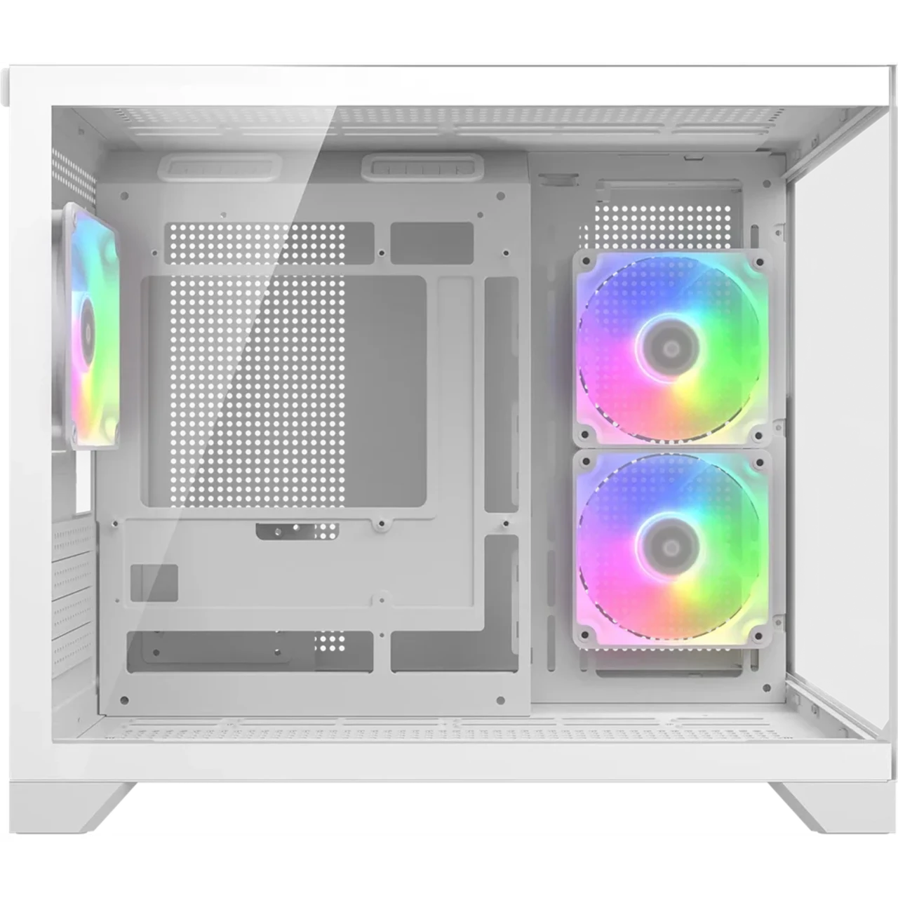 COUGAR FV150 Mini RGB Mini-Tower Case - White - Main Image