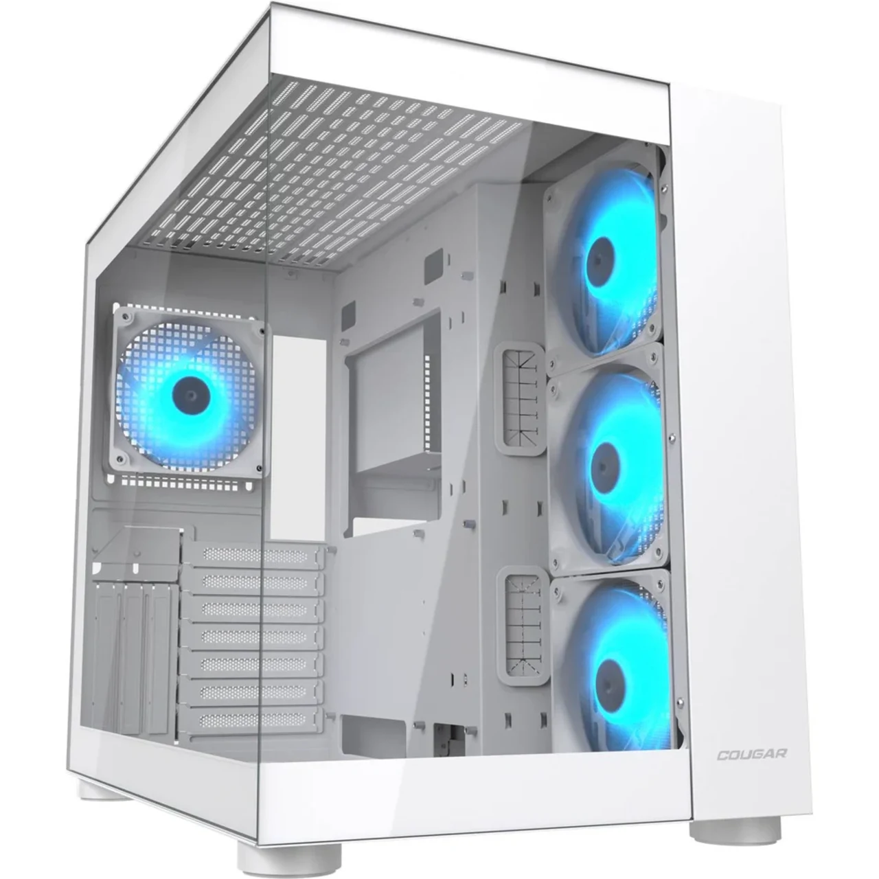 COUGAR FV150 RGB Mid Tower Case - White 6 COUGAR FV150 RGB Mid Tower Case - White thumbnail 6