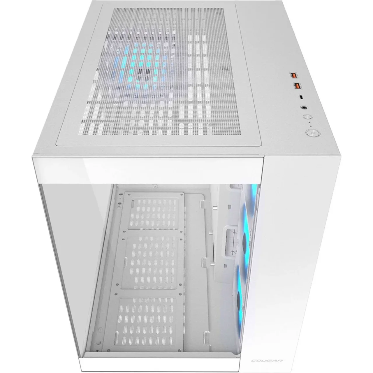 COUGAR FV150 RGB Mid Tower Case - White 3 COUGAR FV150 RGB Mid Tower Case - White thumbnail 3
