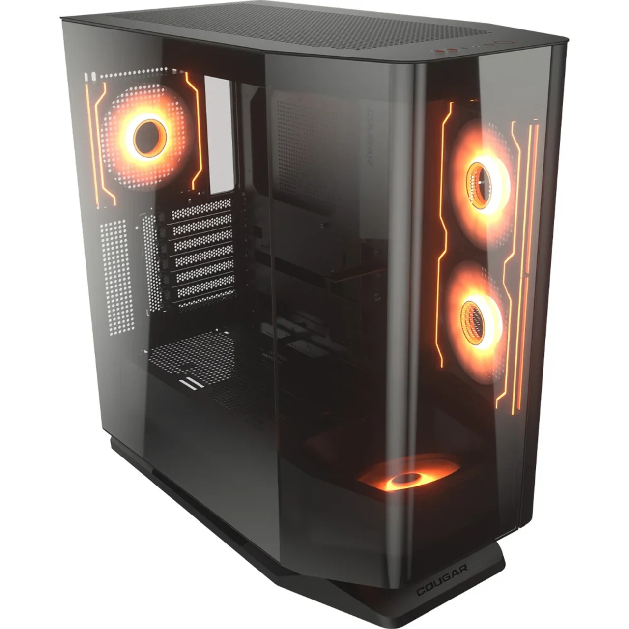 COUGAR FV270 RGB / Mid-Tower / curved glass panel- Black thumbnail 5
