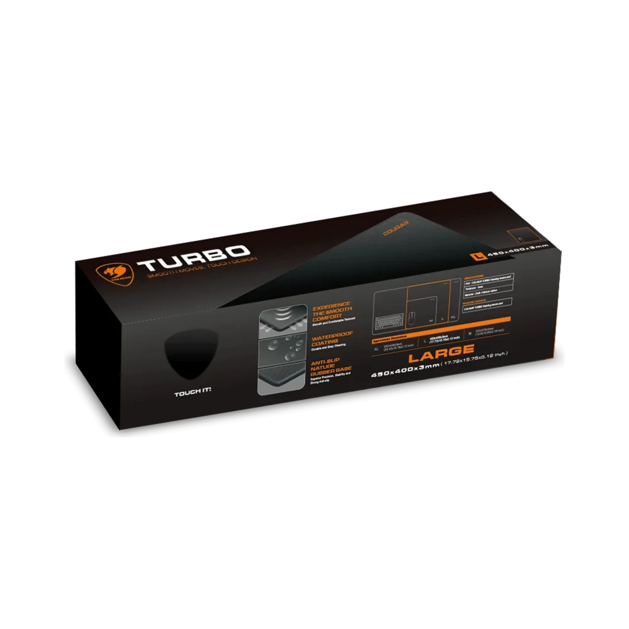 COUGAR TURBO L Gaming Mouse Pad 4 COUGAR TURBO L Gaming Mouse Pad thumbnail 4