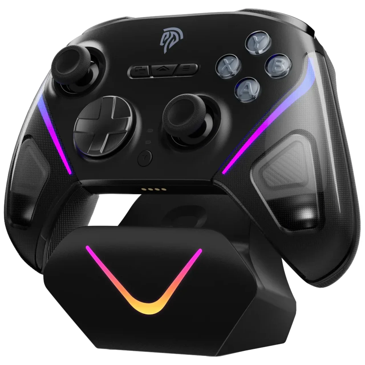 EasySMX® D10 Multiplatform Gaming Controller with TMR sticks, Trigger Lock and Charging Dock - Space Black 5 EasySMX® D10 Multiplatform Gaming Controller with TMR sticks, Trigger Lock and Charging Dock - Space Black thumbnail 5