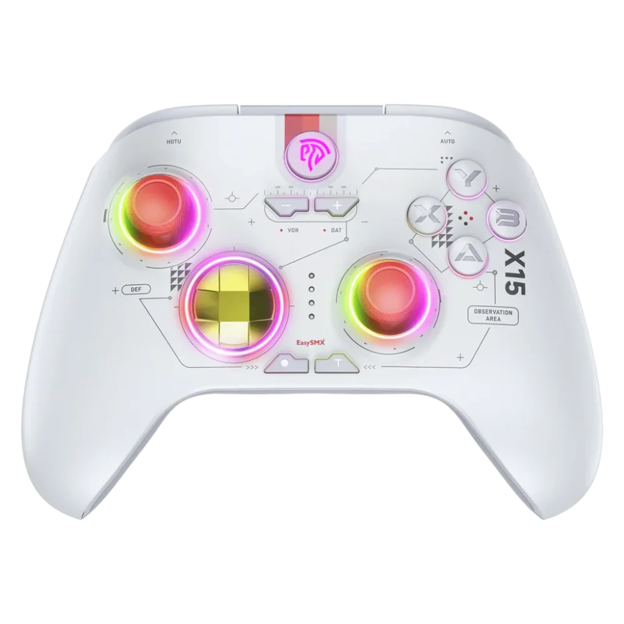EasySMX® X15 RGB Controller With Hall Trigger and Hall Joystick - Starfield 6 EasySMX® X15 RGB Controller With Hall Trigger and Hall Joystick - Starfield thumbnail 6