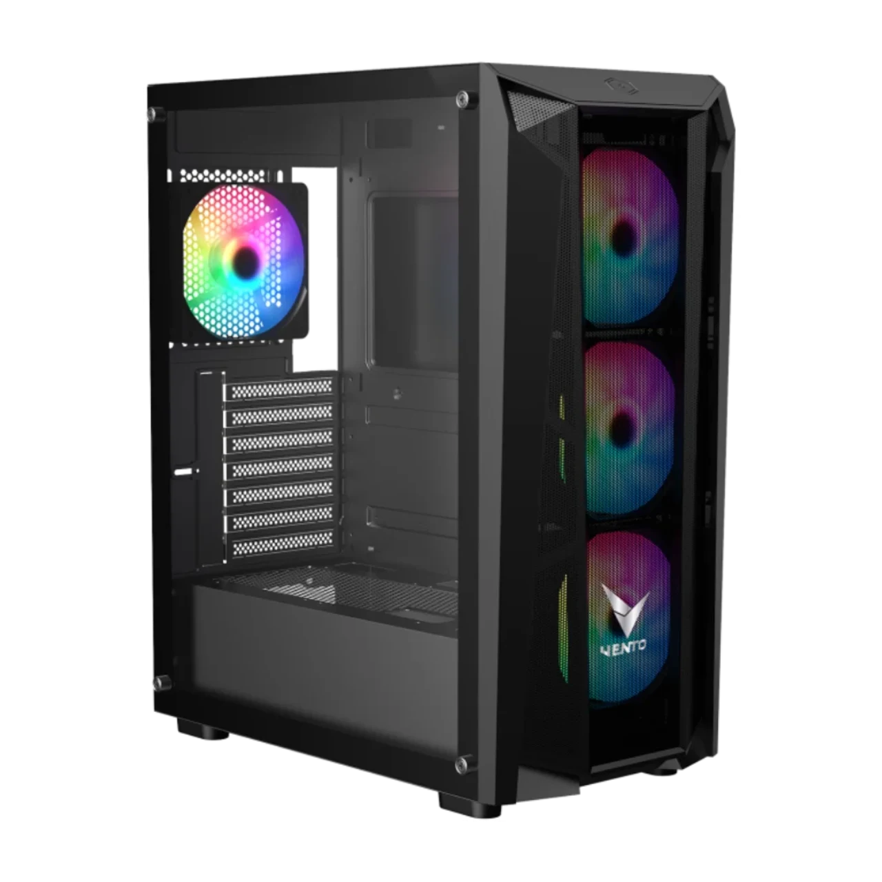 FSP VG15FE Tempered Glass 4 ARGB Fans Gaming Casing With 550W Bronze PSU 4 FSP VG15FE Tempered Glass 4 ARGB Fans Gaming Casing With 550W Bronze PSU thumbnail 4