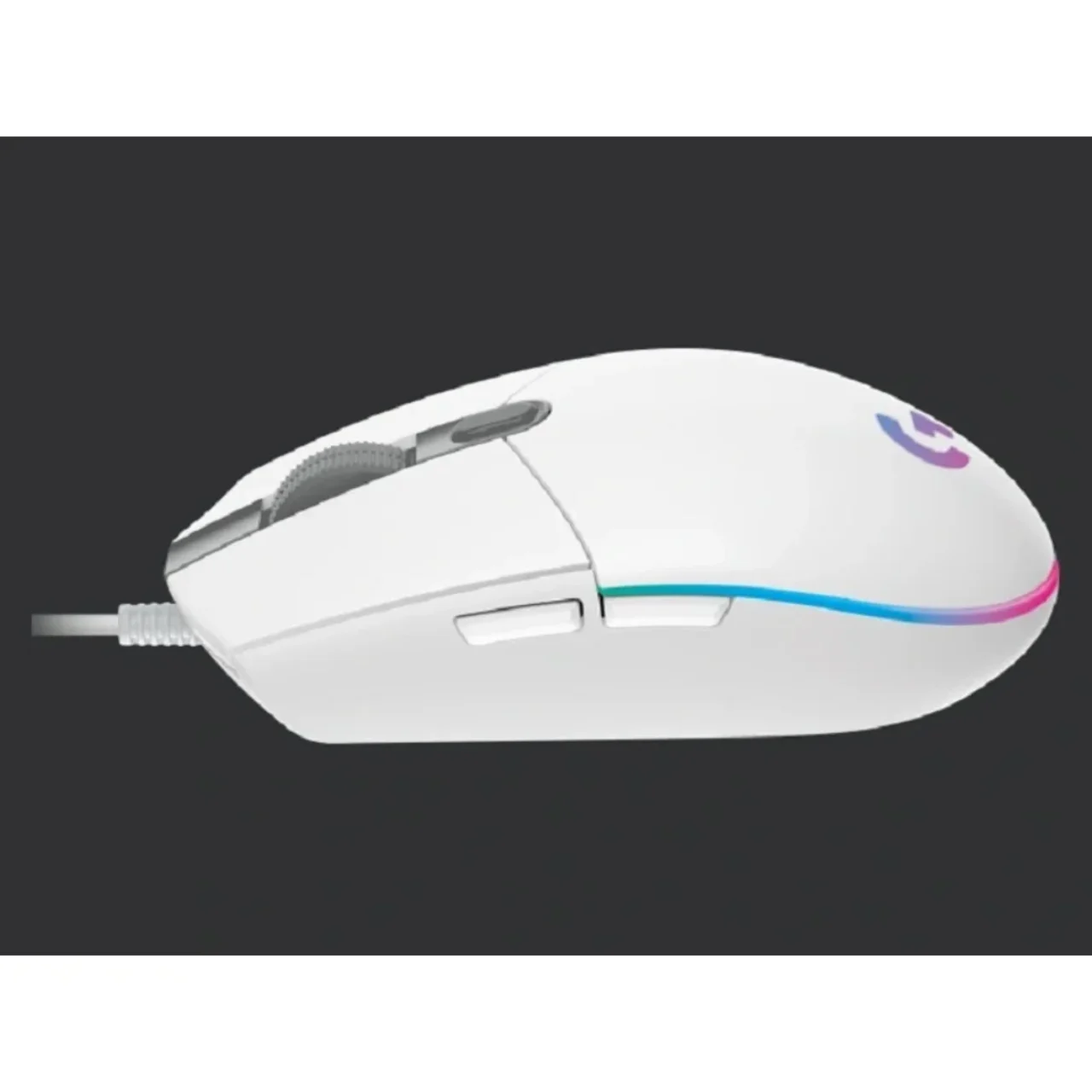 Logitech G102 Light Sync Gaming Mouse - White thumbnail 3