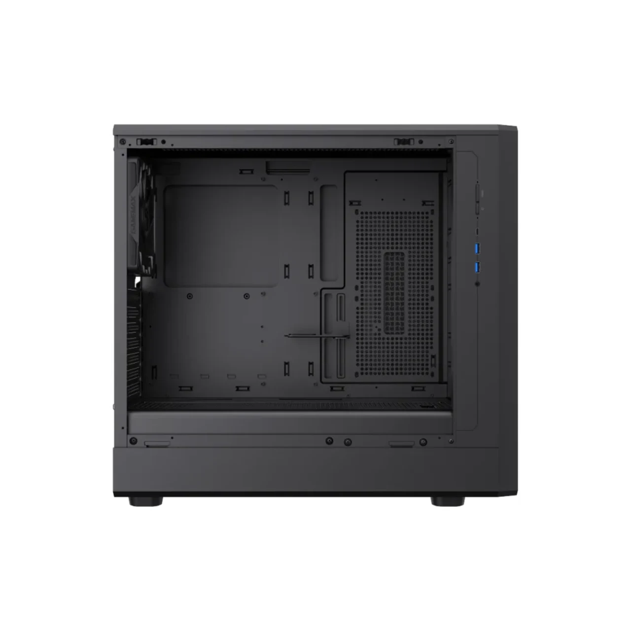 GameMax CLAW 460 BK Mid Tower Where Air Moves With Style - Black 2 GameMax CLAW 460 BK Mid Tower Where Air Moves With Style - Black thumbnail 2