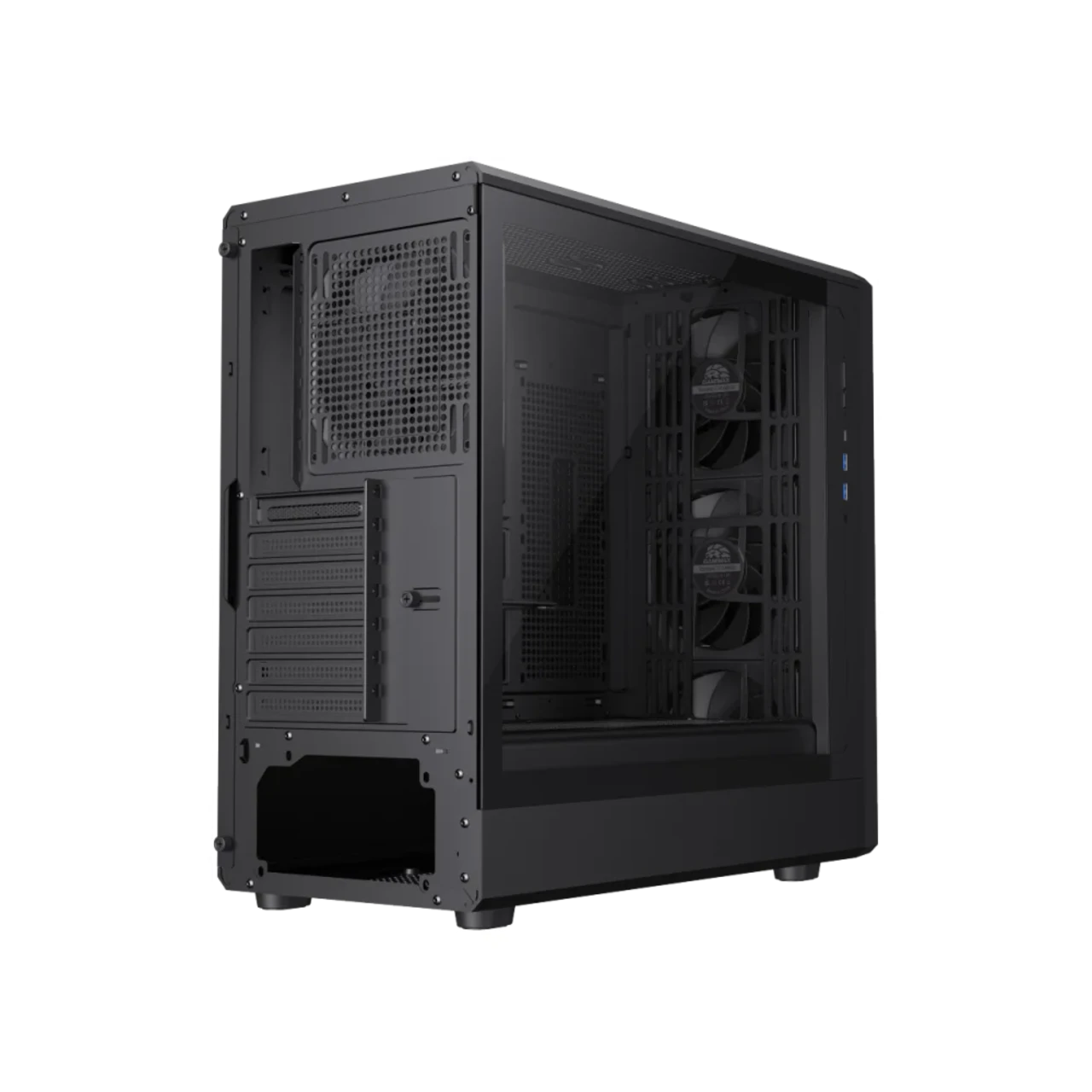 GameMax CLAW 460 BK Mid Tower Where Air Moves With Style - Black - Main Image GameMax CLAW 460 BK Mid Tower Where Air Moves With Style - Black - Main Image