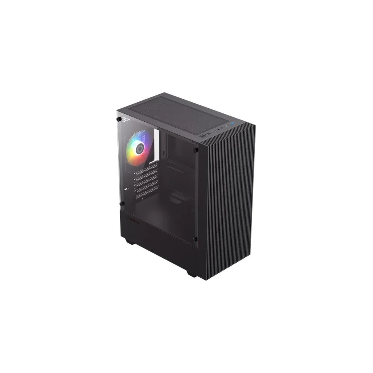 GameMax EDGE Mini Tower Compact Design - Supports Micro ATX and Mini ITX motherboards - Black 3 GameMax EDGE Mini Tower Compact Design - Supports Micro ATX and Mini ITX motherboards - Black thumbnail 3