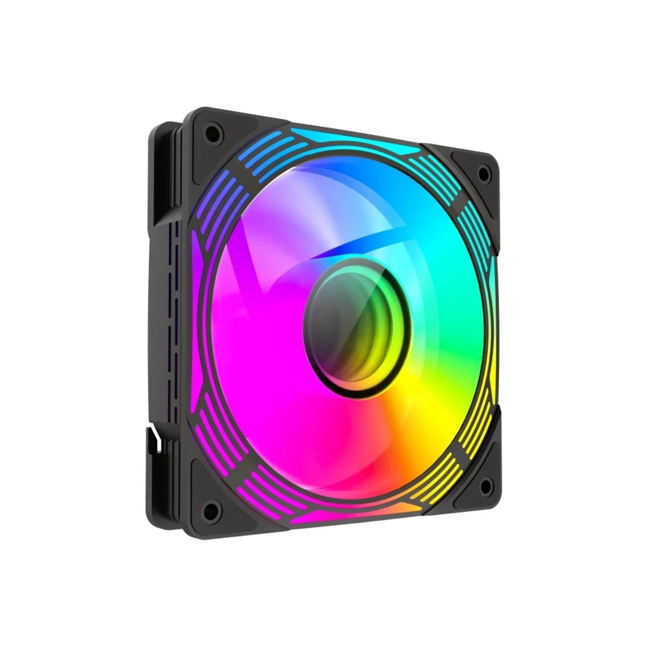GameMax FN12A-C8I-R, Reverse 120mm ARGB Fan -Black 3 GameMax FN12A-C8I-R, Reverse 120mm ARGB Fan -Black thumbnail 3