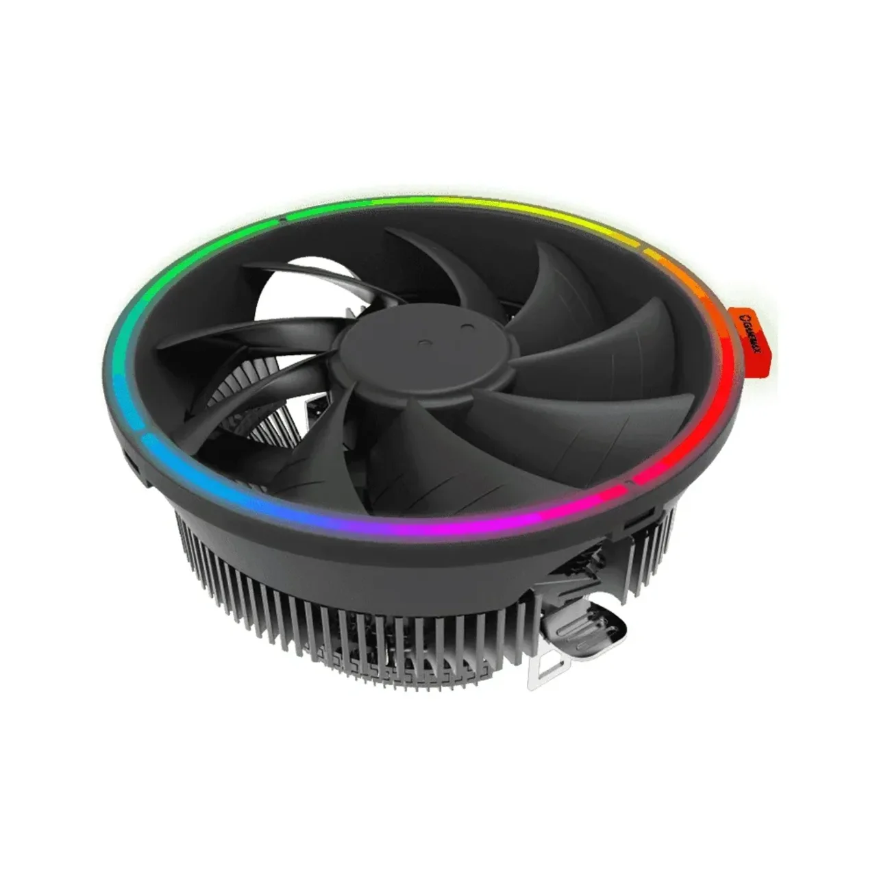 GameMax GAMMA 200 RGB CPU Cooler. UNIQUE DESIGN. Top-Flow Air CPU Cooler - Black 5 GameMax GAMMA 200 RGB CPU Cooler. UNIQUE DESIGN. Top-Flow Air CPU Cooler - Black thumbnail 5