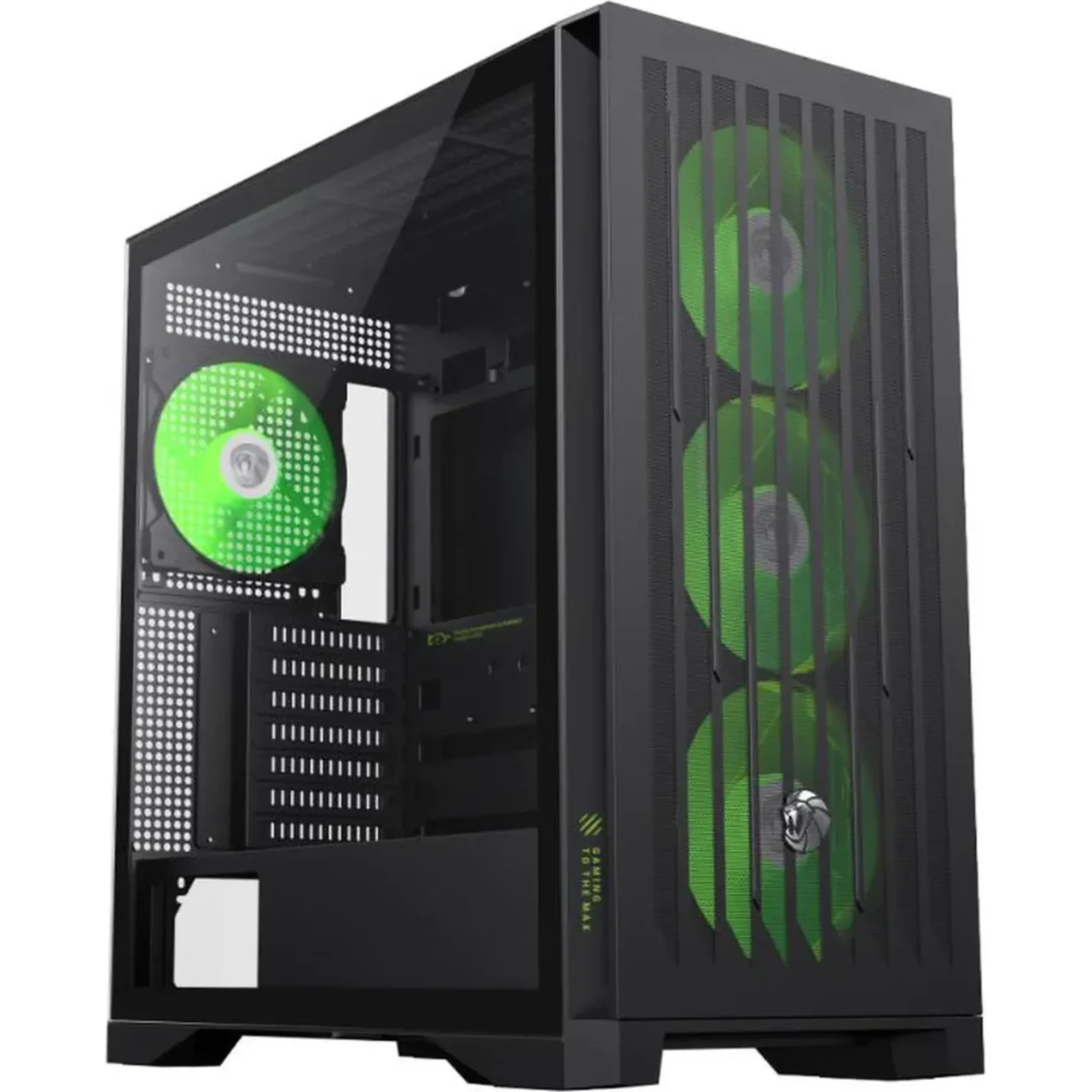 GameMax LEADER 2 BK Mid Tower Gaming Case - Black 5 GameMax LEADER 2 BK Mid Tower Gaming Case - Black thumbnail 5