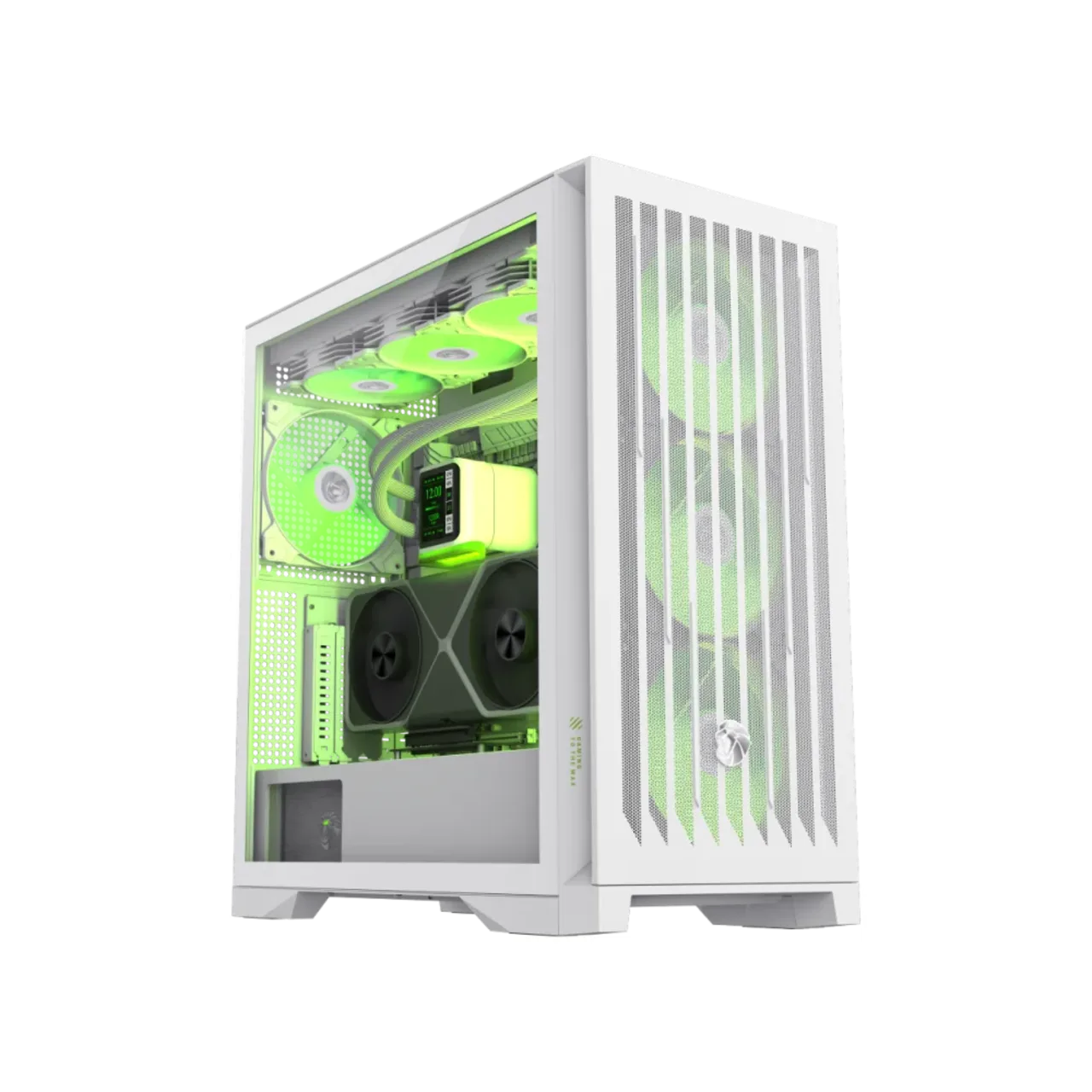 GameMax LEADER 2 HW Mid Tower Gaming Case - White - Main Image GameMax LEADER 2 HW Mid Tower Gaming Case - White - Main Image