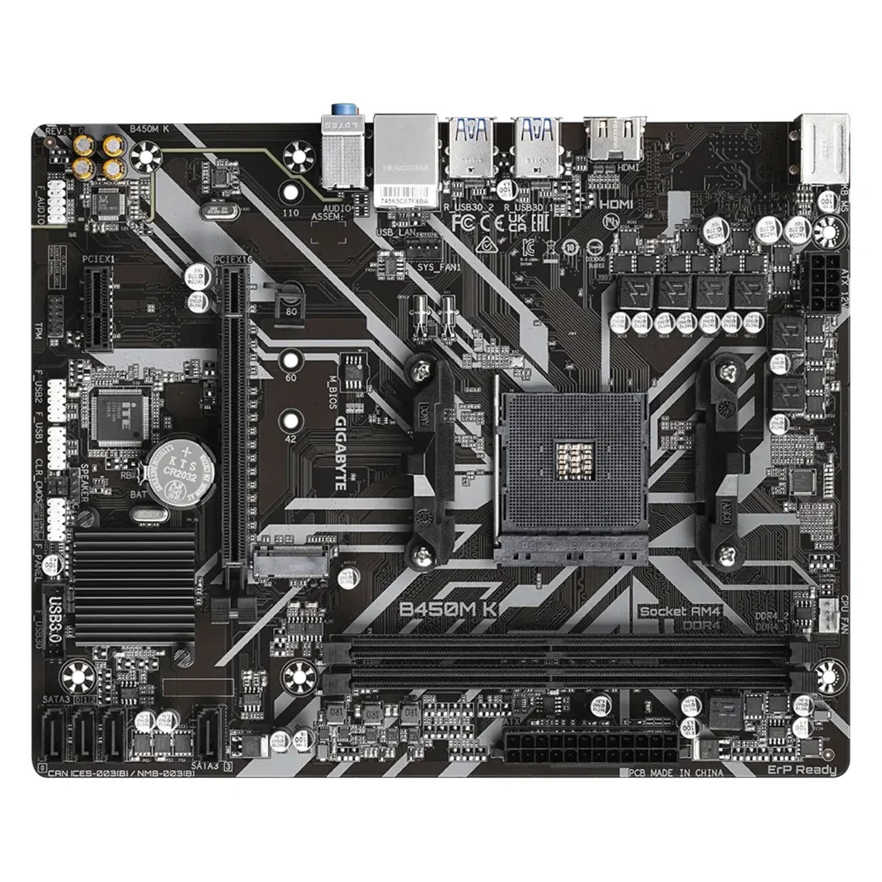 Gigabyte B450M K thumbnail 3