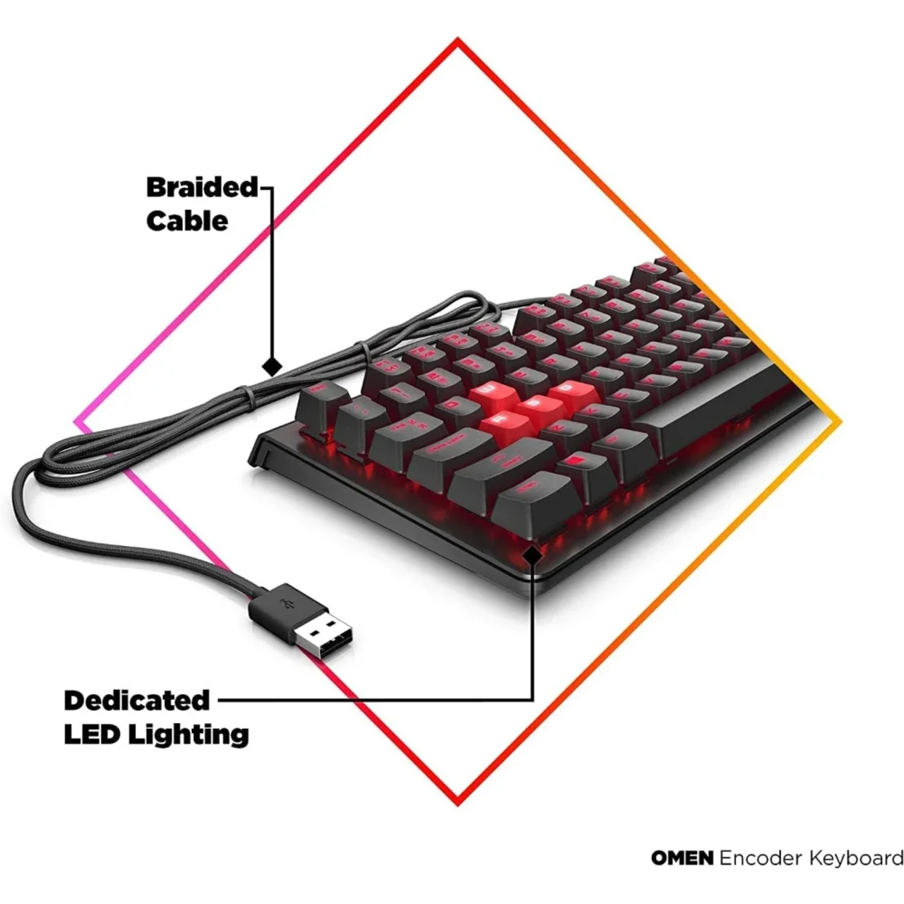 HP Omen Encoder Mechanical Gaming Keyboard - Main Image