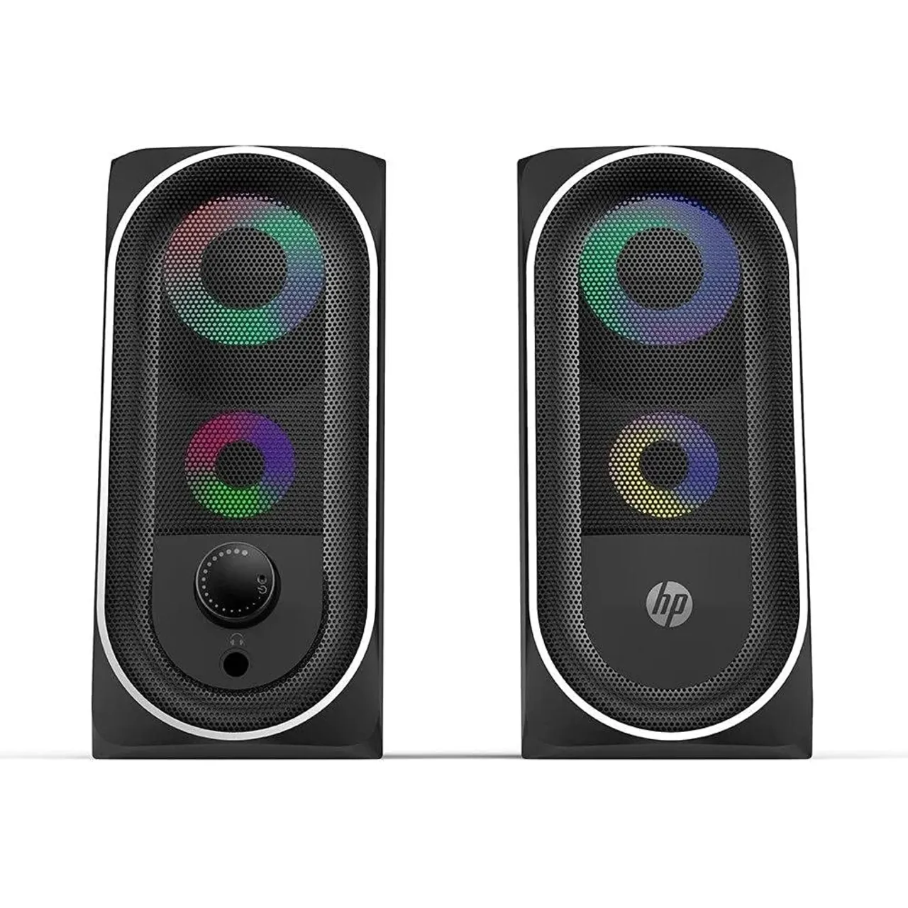 HP Stereo Multimedia wired speaker RGB - BLACK 4 HP Stereo Multimedia wired speaker RGB - BLACK thumbnail 4