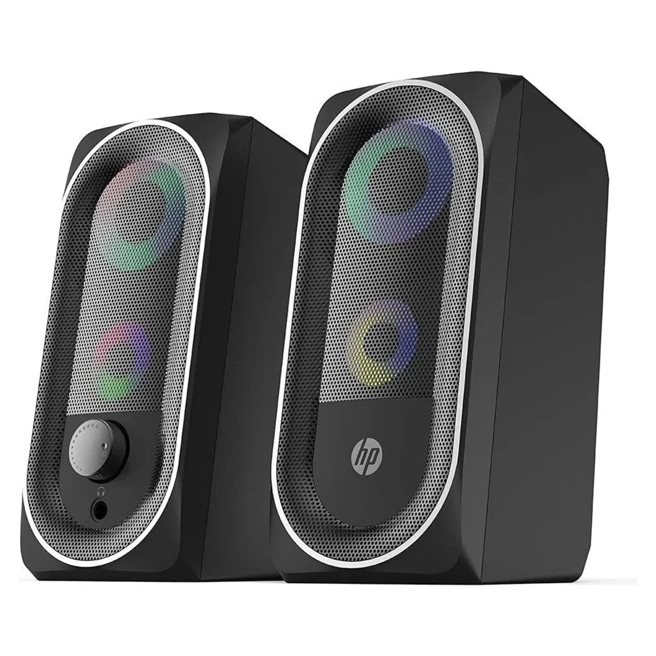 HP Stereo Multimedia wired speaker RGB - BLACK 2 HP Stereo Multimedia wired speaker RGB - BLACK thumbnail 2