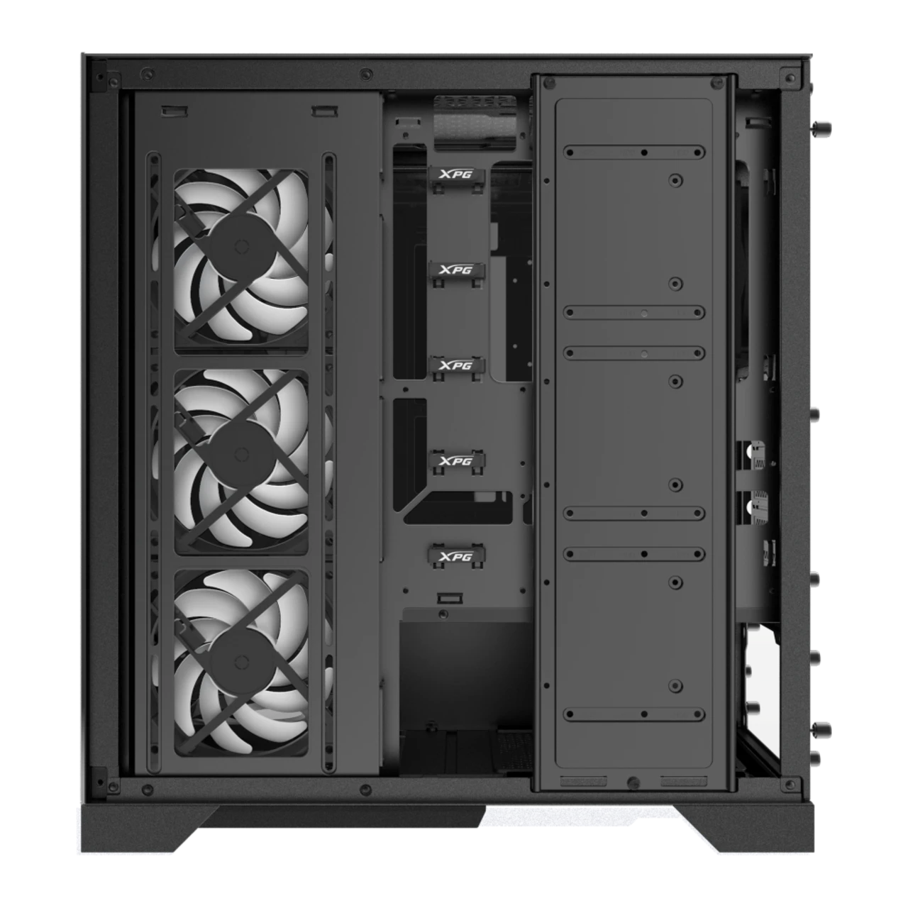 XPG INVADER X Mid Tower Gaming Chassis (Black) thumbnail 2