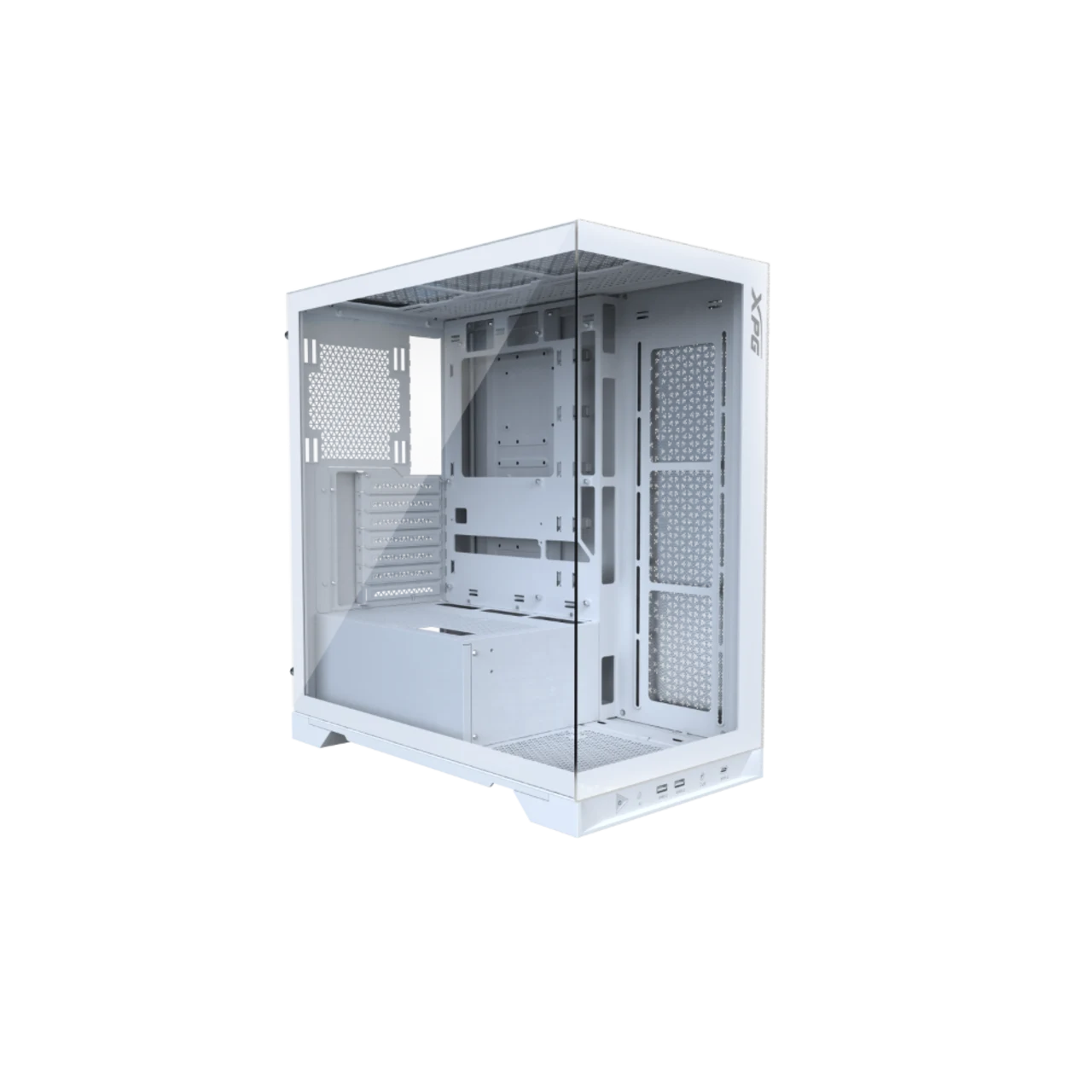 XPG INVADER X Mid Tower Gaming Chassis (white)  thumbnail 5