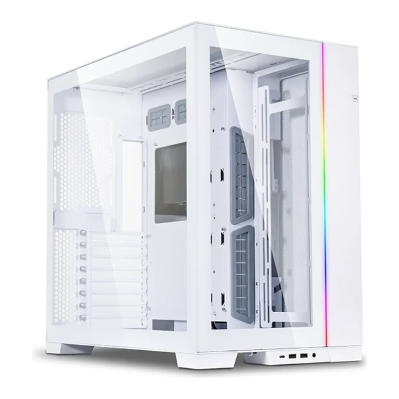 LIAN LI O11D EVO White, Midium Case - EATX/ATX/M-ATX/ITX - White thumbnail 3