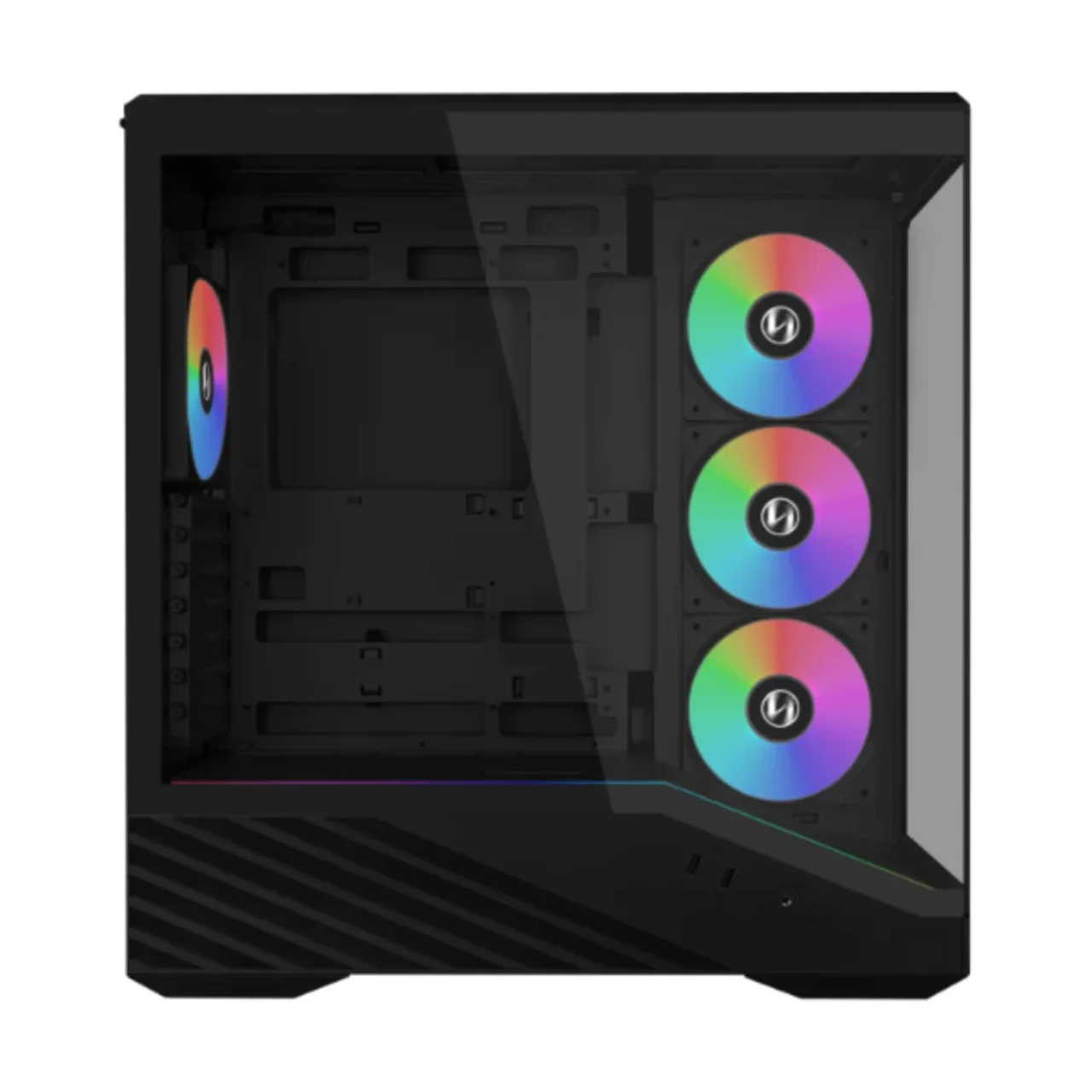 LIAN LI Vector V100  4 ARGB Fan - Black thumbnail 5