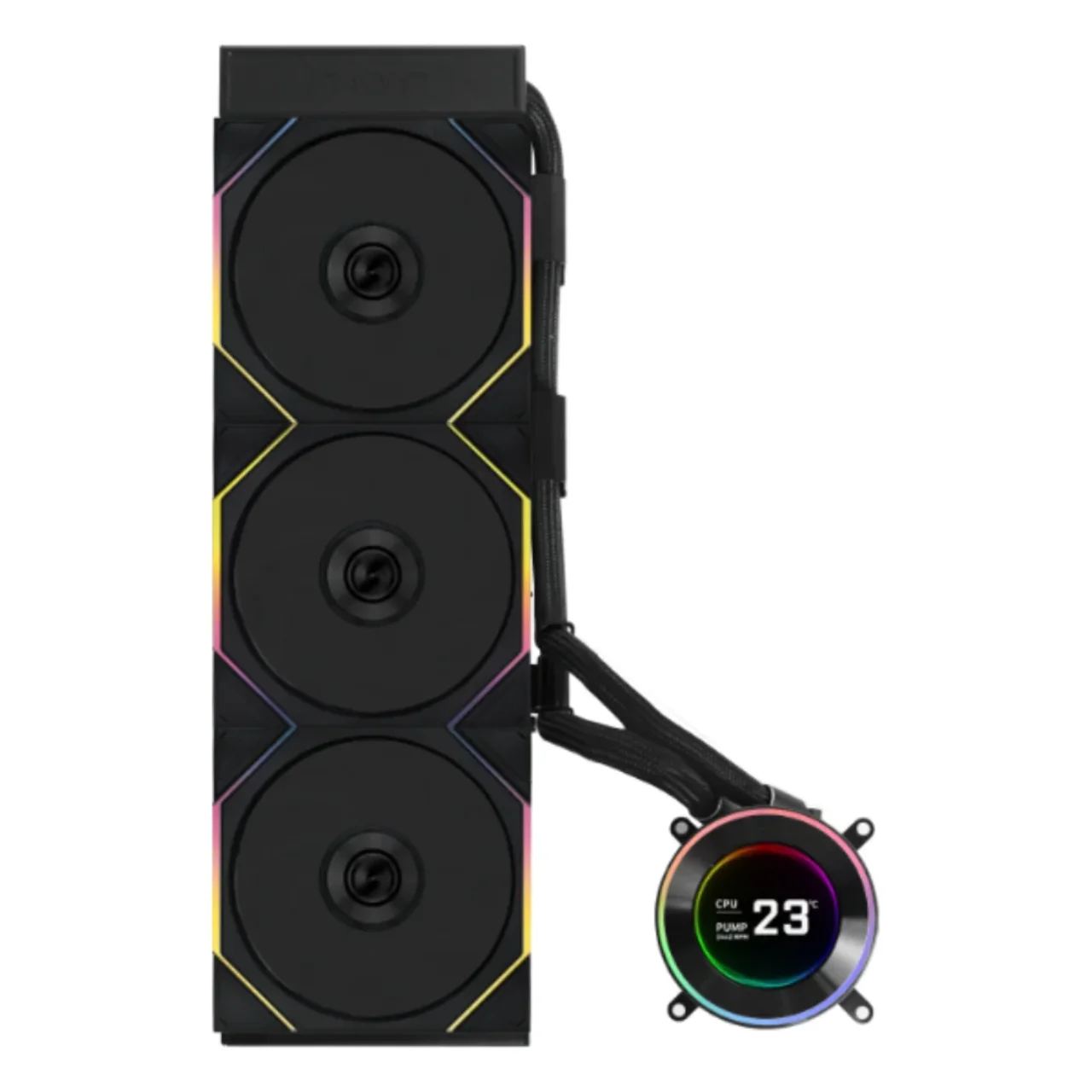 LIANLI Hydroshift II LCD-C Black Fanless thumbnail 6