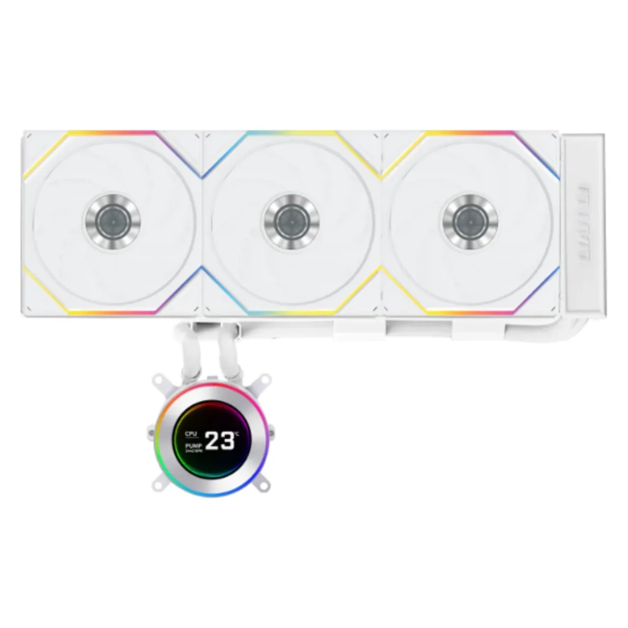 LIANLI Hydroshift II LCD-C White Fanless thumbnail 2