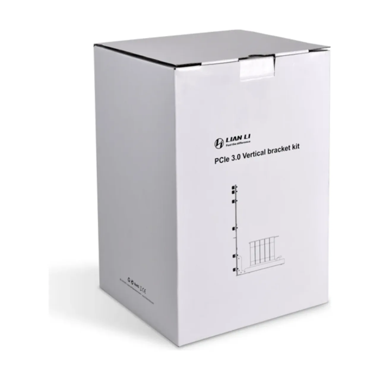 LIANLI O11D-MINI 1W-4 PCIe 4.0 Vertical bracket kit - White 4 LIANLI O11D-MINI 1W-4 PCIe 4.0 Vertical bracket kit - White thumbnail 4