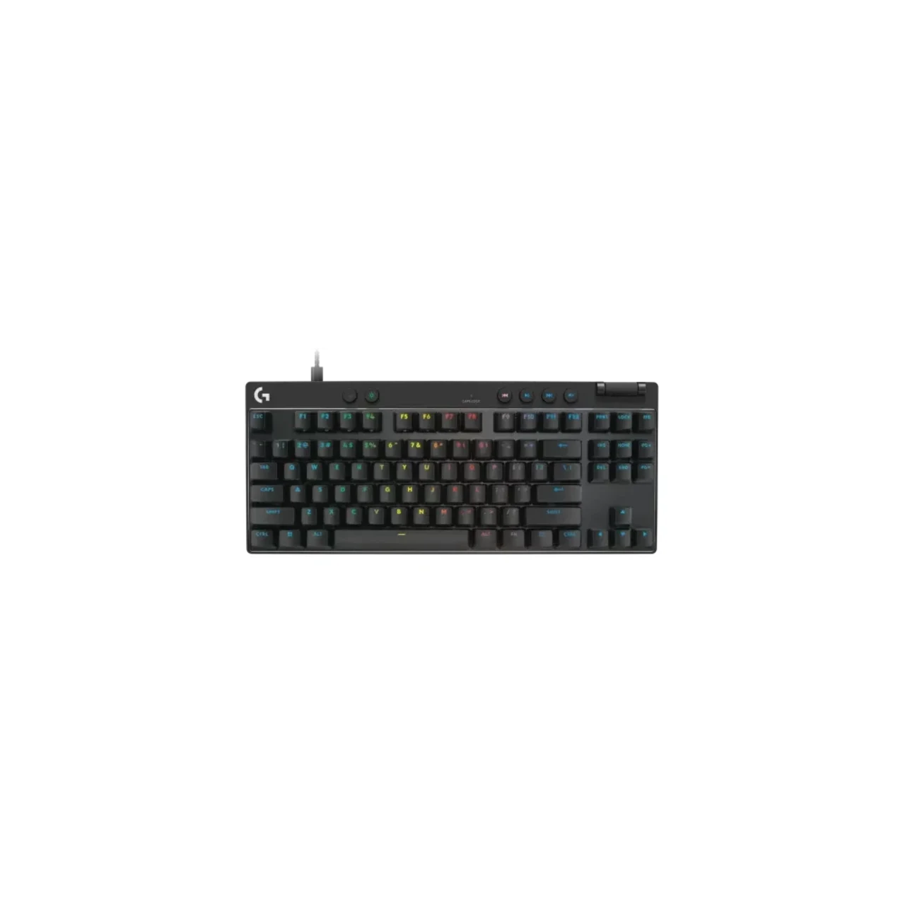 Logitech G Pro X TKL Rapid Gaming Keyboard - Black  thumbnail 5