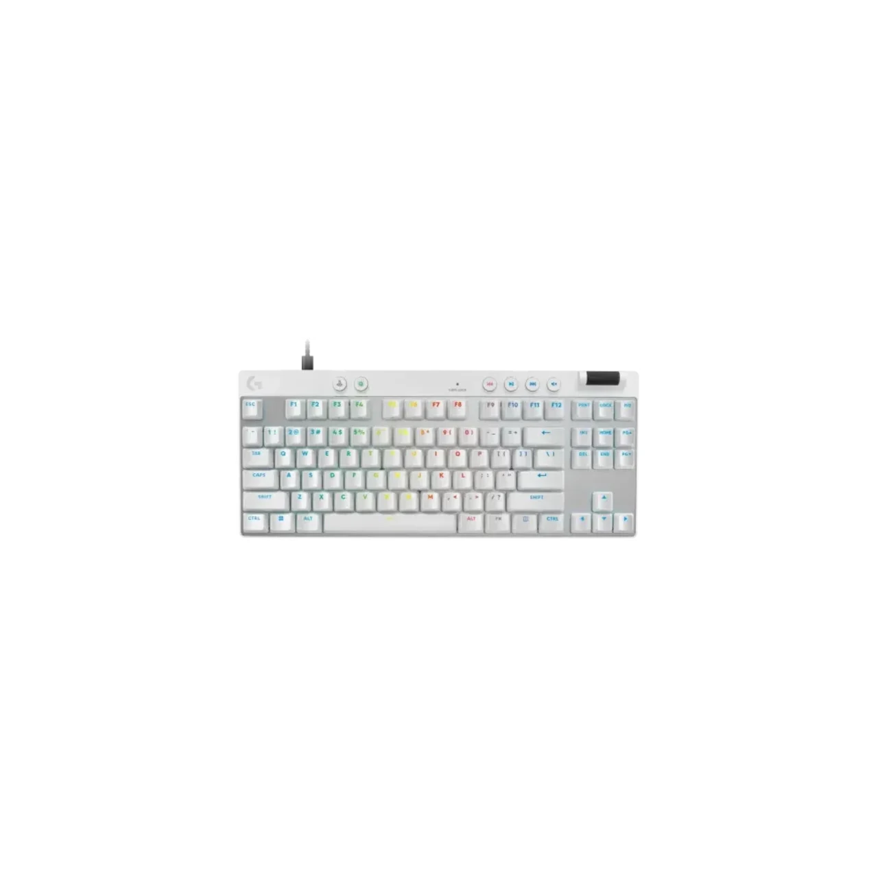 Logitech G Pro X TKL Rapid  Gaming Keyboard - White thumbnail 5