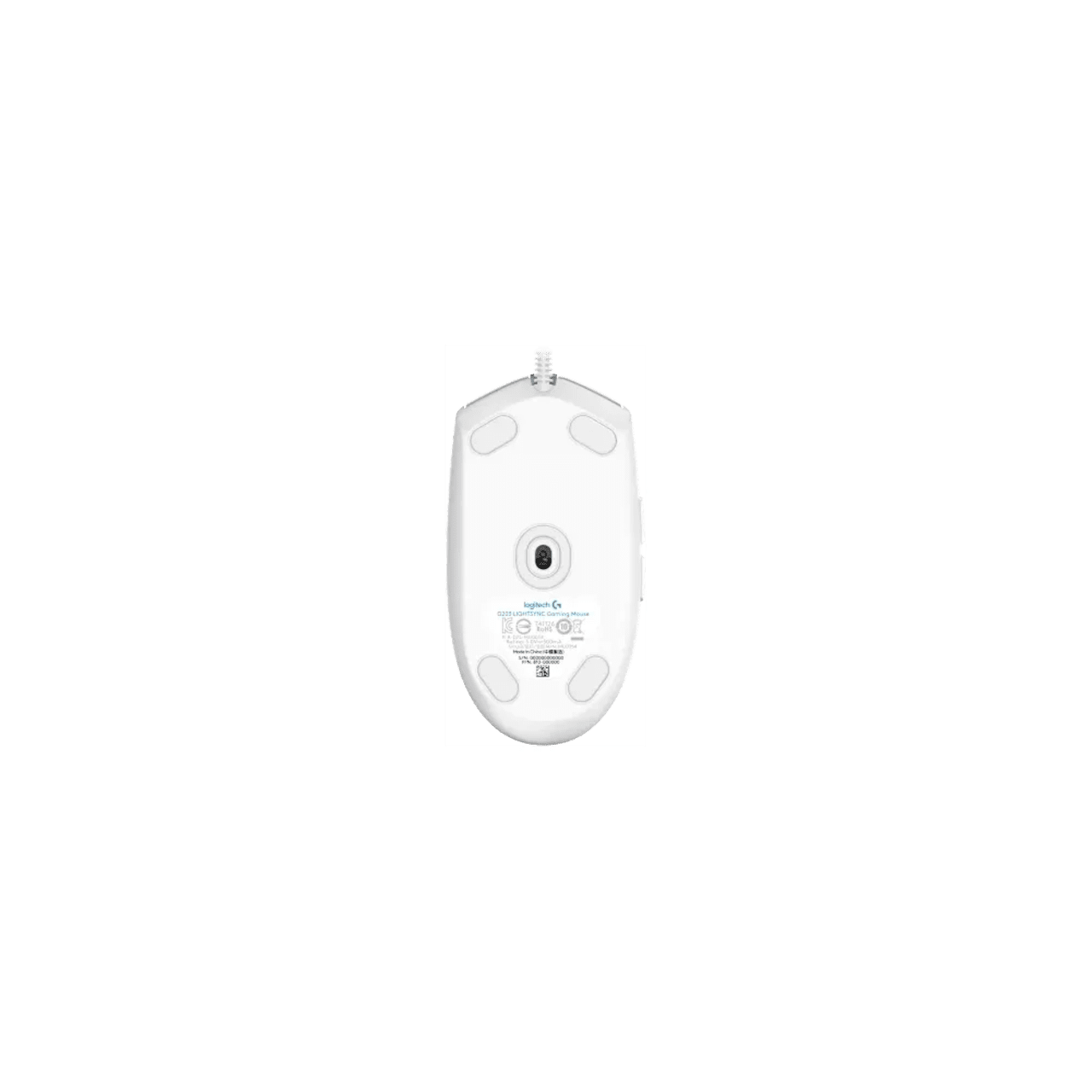 Logitech G203 Lightsync Gaming Mouse White 3 Logitech G203 Lightsync Gaming Mouse White thumbnail 3