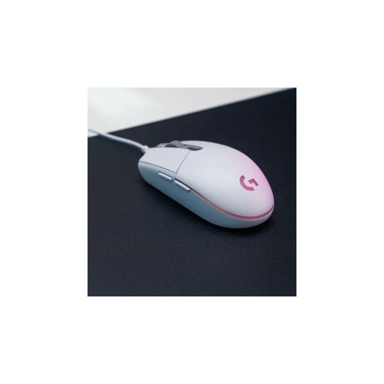 Logitech G203 Lightsync Gaming Mouse White - Main Image Logitech G203 Lightsync Gaming Mouse White - Main Image