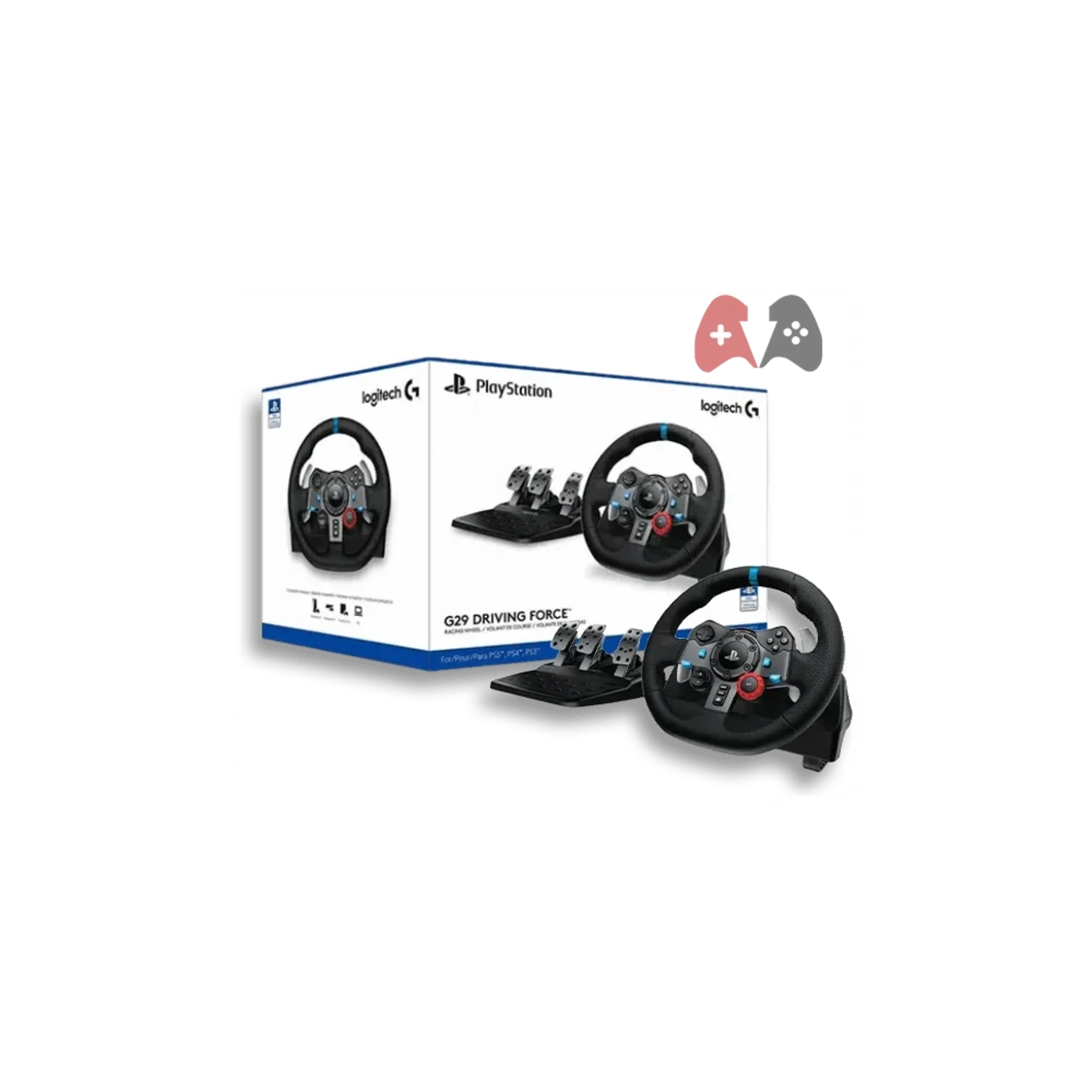 Logitech G29 Driving Force Racing Wheel for PS3/ PS4/ PS5 2 Logitech G29 Driving Force Racing Wheel for PS3/ PS4/ PS5 thumbnail 2