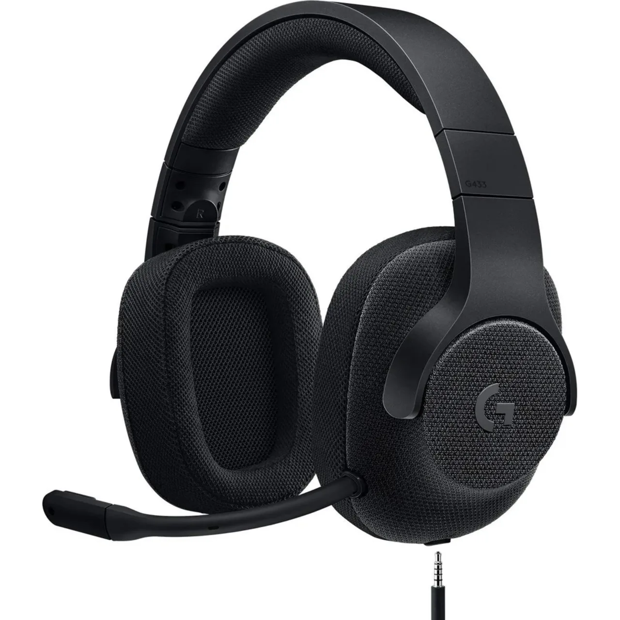 Logitech G433 -SURROUND SOUND Gaming Headphone BLACK 4 Logitech G433 -SURROUND SOUND Gaming Headphone BLACK thumbnail 4