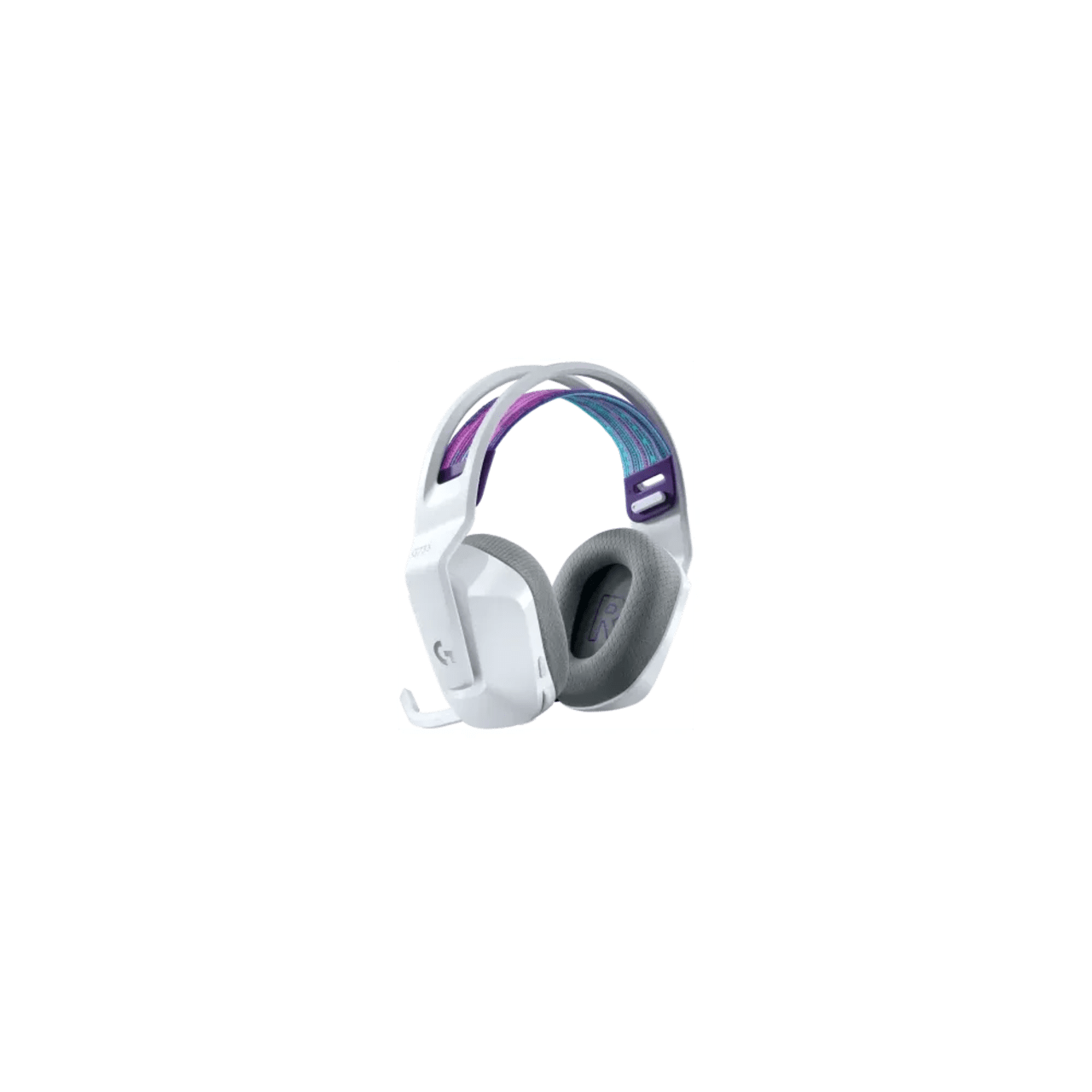 Logitech G733 LIGHTSPEED Wireless RGB Gaming Headset - White - Main Image Logitech G733 LIGHTSPEED Wireless RGB Gaming Headset - White - Main Image